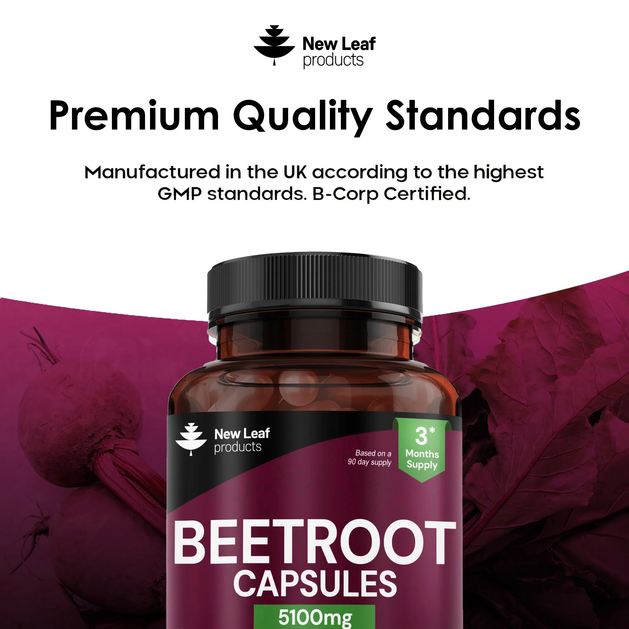 Beetroot Capsules With Black Pepper - Image 5