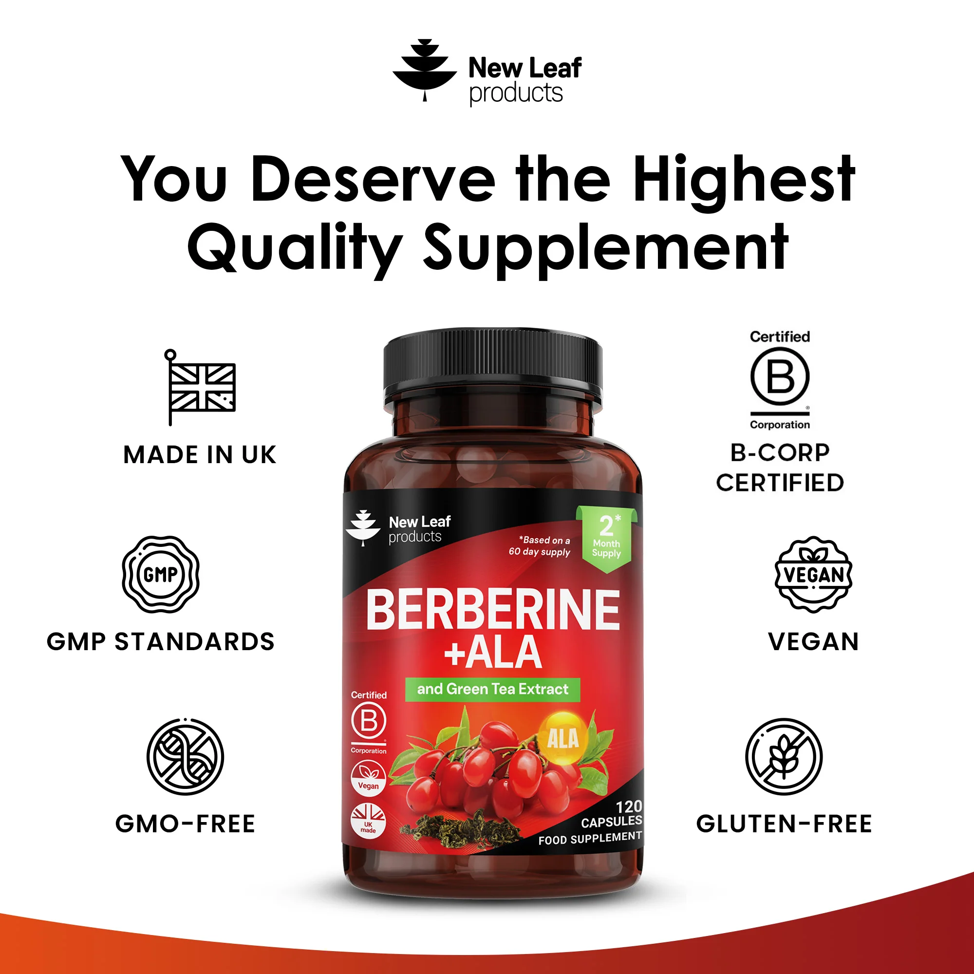Berberine + ALA Capsules - UK Made - Image 4
