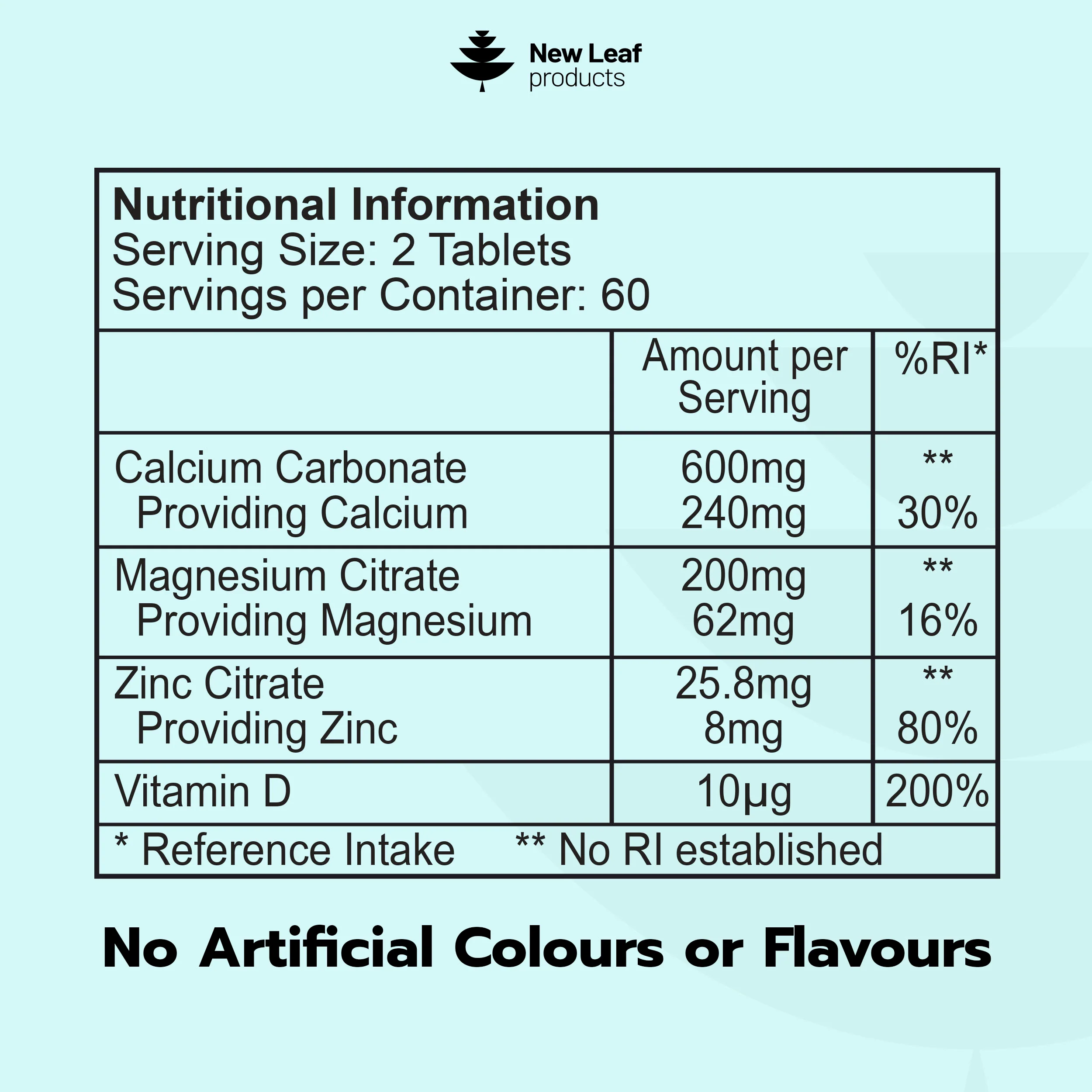 Calcium Complex with Magnesium, Zinc ,Vitamin D Tablets - Image 7
