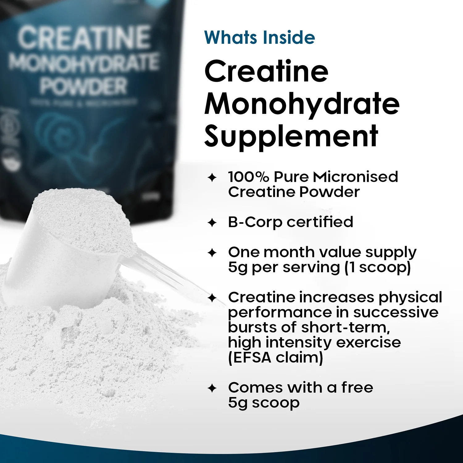 Creatine Monohydrate Powder - Image 2