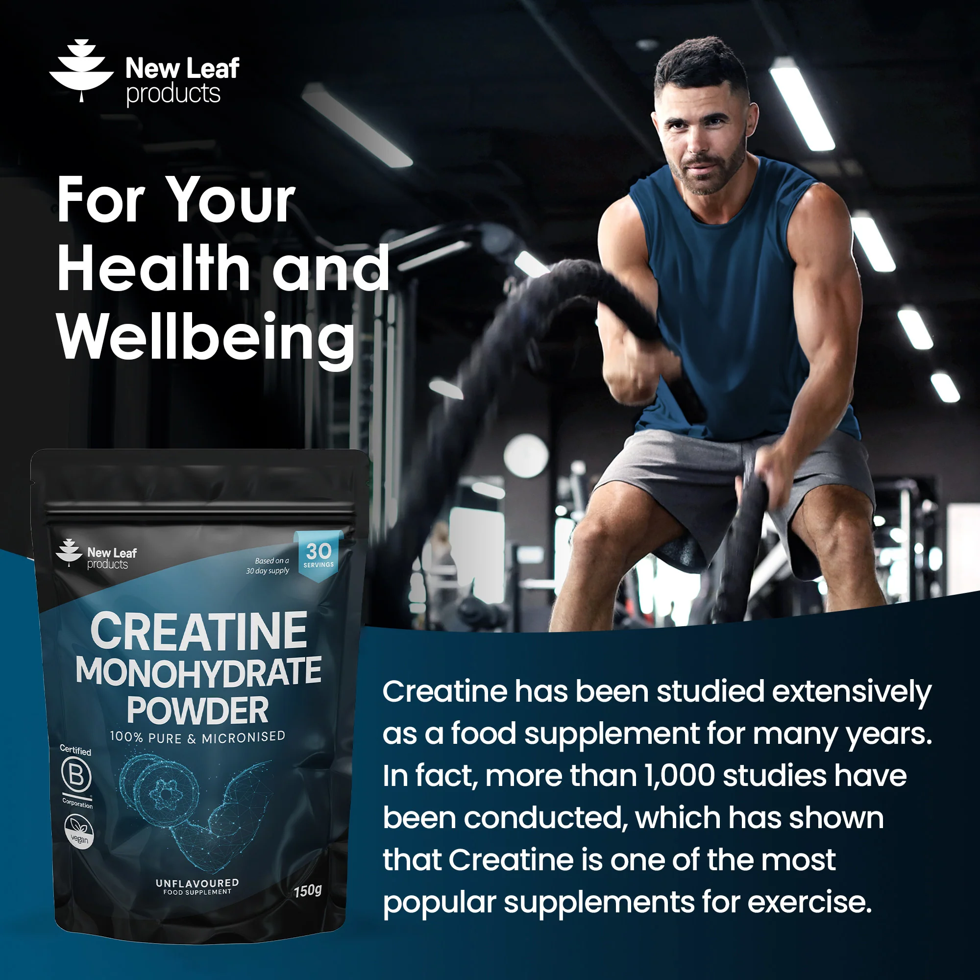 Creatine Monohydrate Powder - Image 3