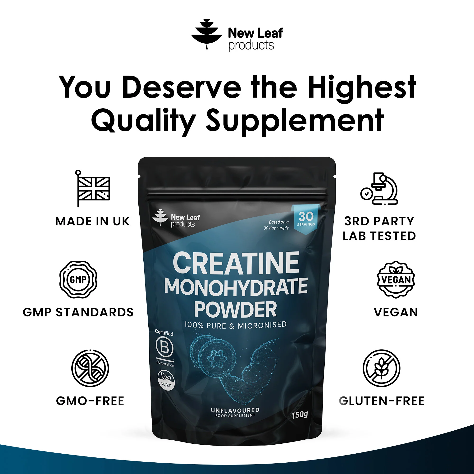 Creatine Monohydrate Powder - Image 4