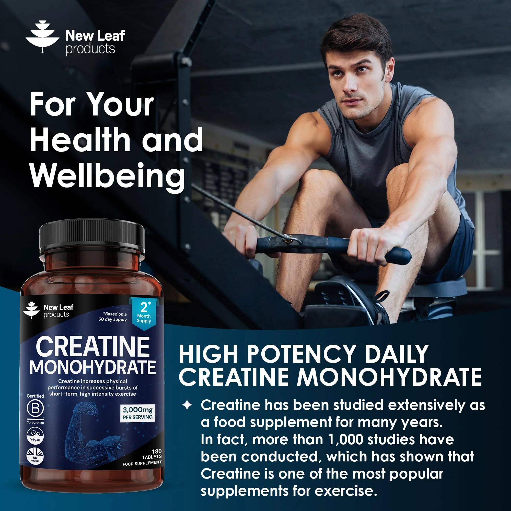 Creatine Monohydrate Tablets - Image 3