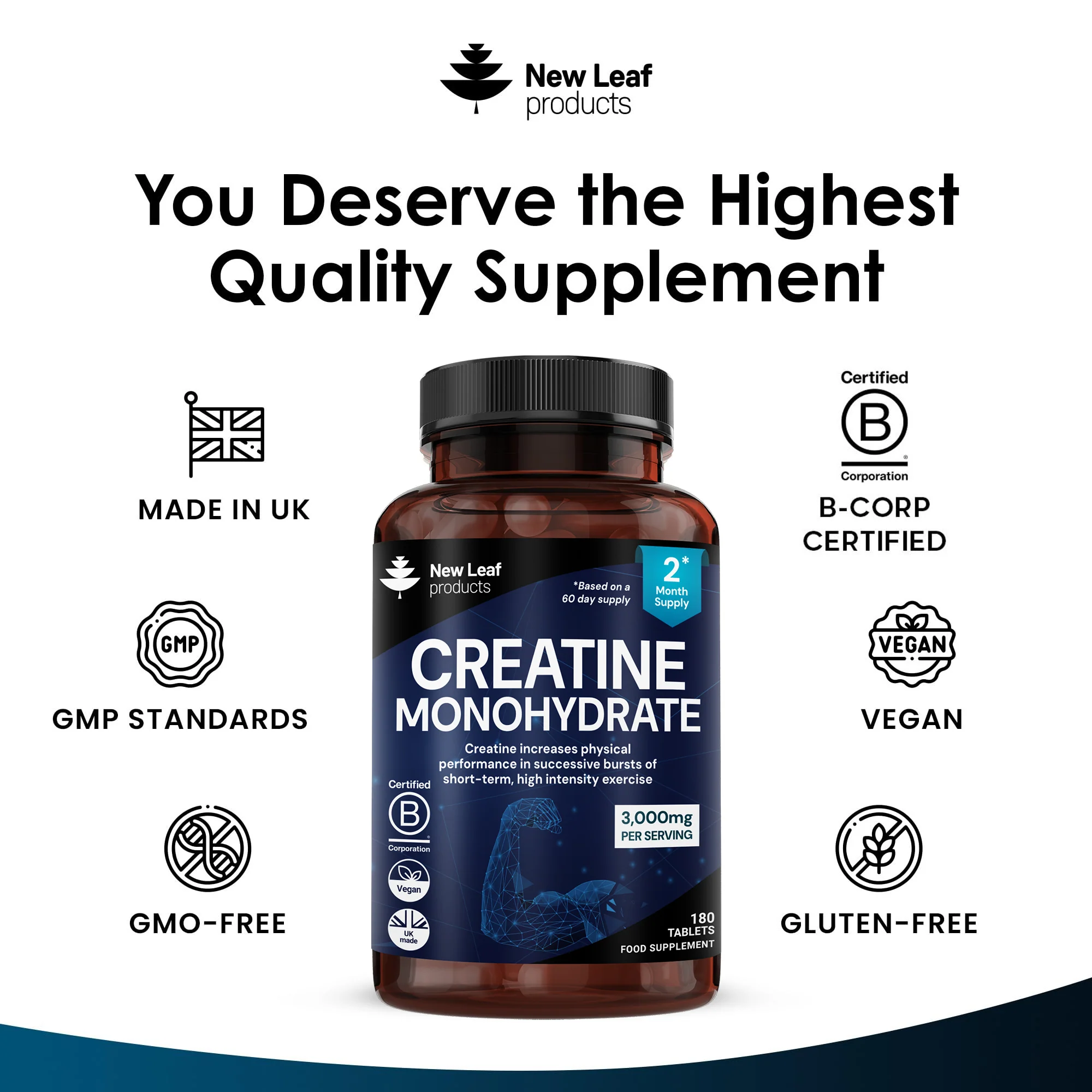 Creatine Monohydrate Tablets - Image 4