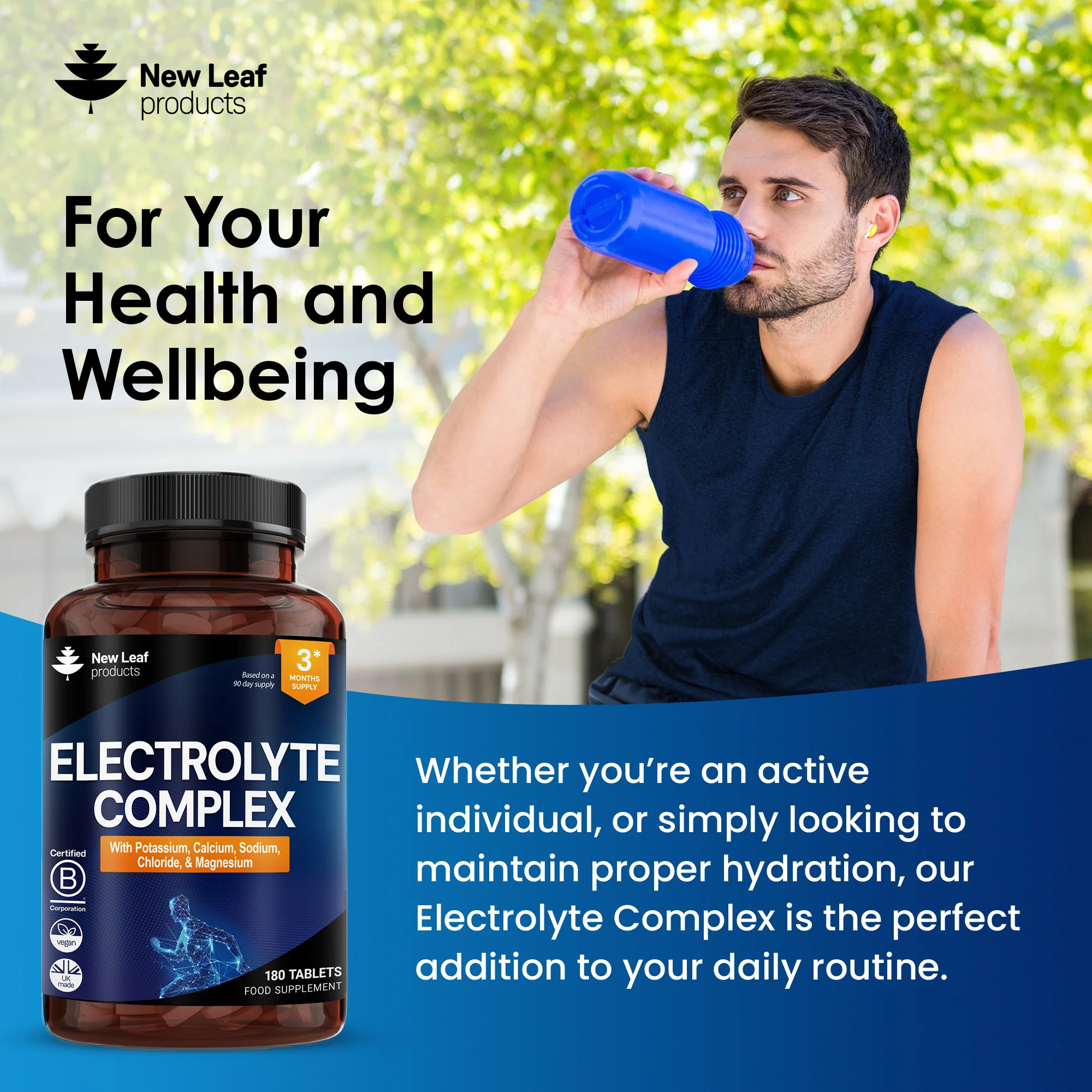 Electrolyte Complex with Potassium, Calcium, Sodium, Chloride, Magnesium Tablets - Image 3