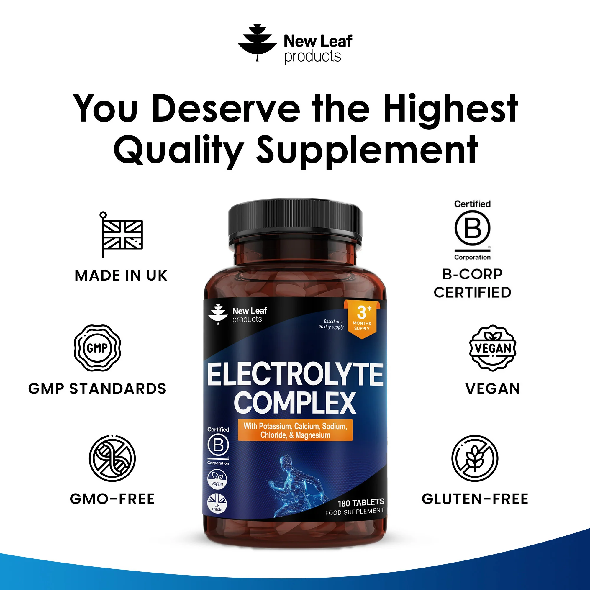 Electrolyte Complex with Potassium, Calcium, Sodium, Chloride, Magnesium Tablets - Image 4