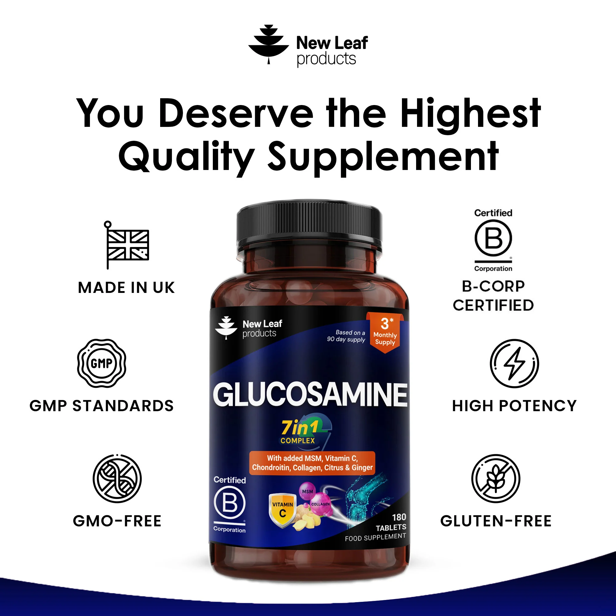 Glucosamine 7In1 Complex Tablets - Image 4