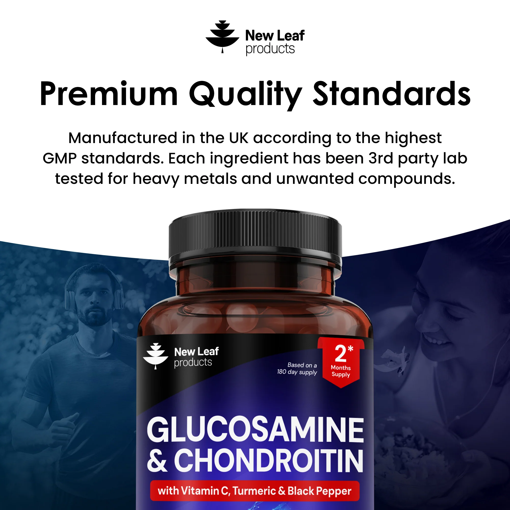 Glucosamine and Chondroitin Capsules 120 Fill - Image 5