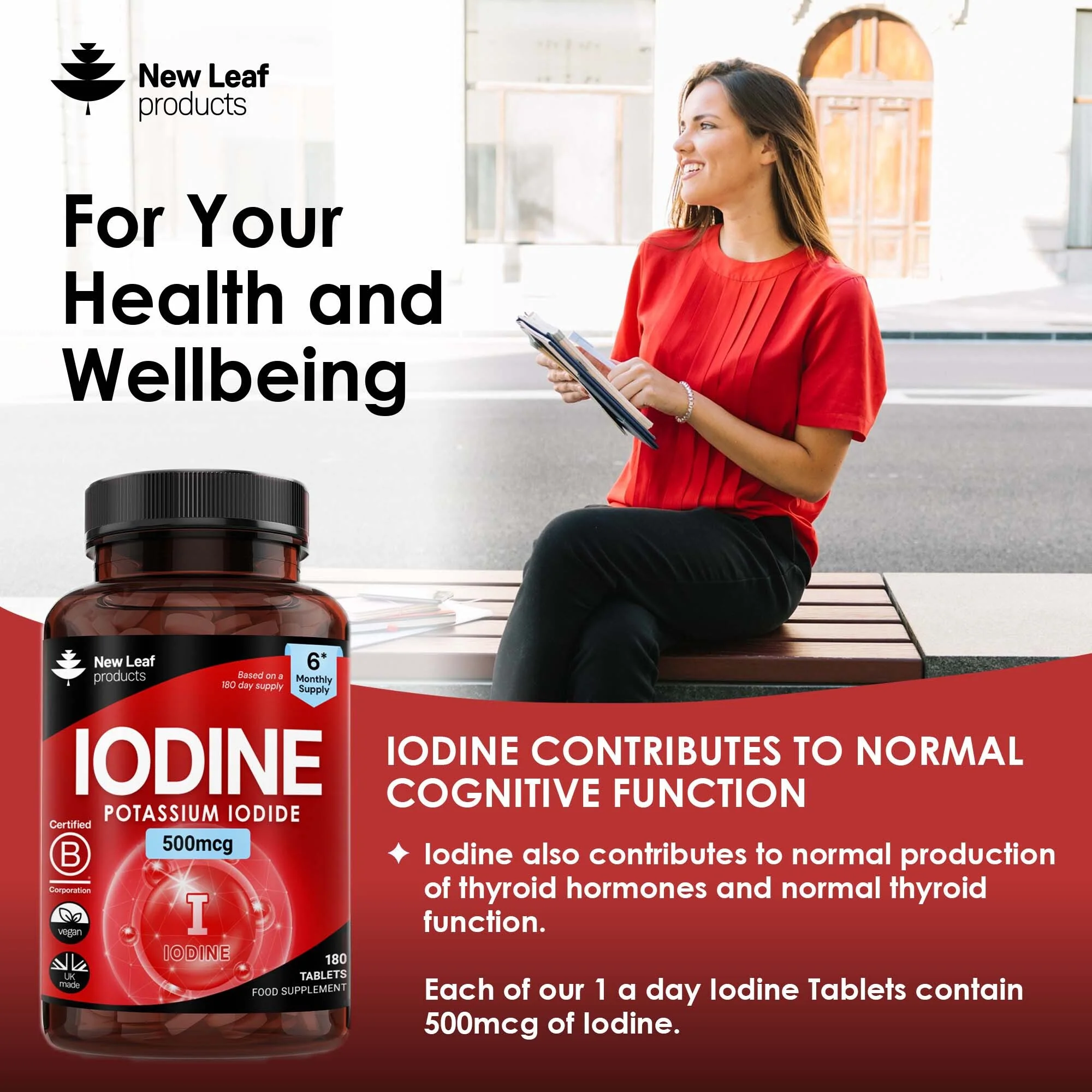 Iodine Tablets 180 Fill - Image 3