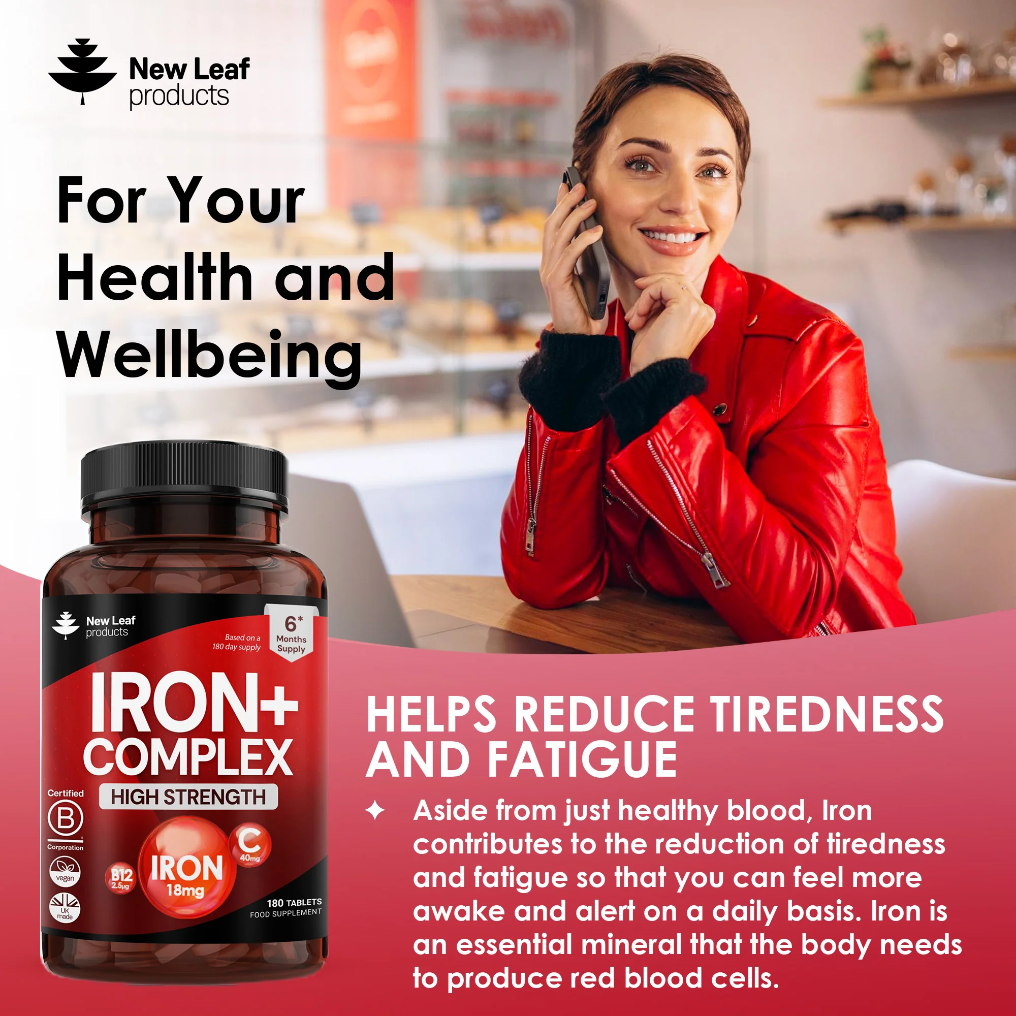 Iron+ Complex Tablets - Image 3