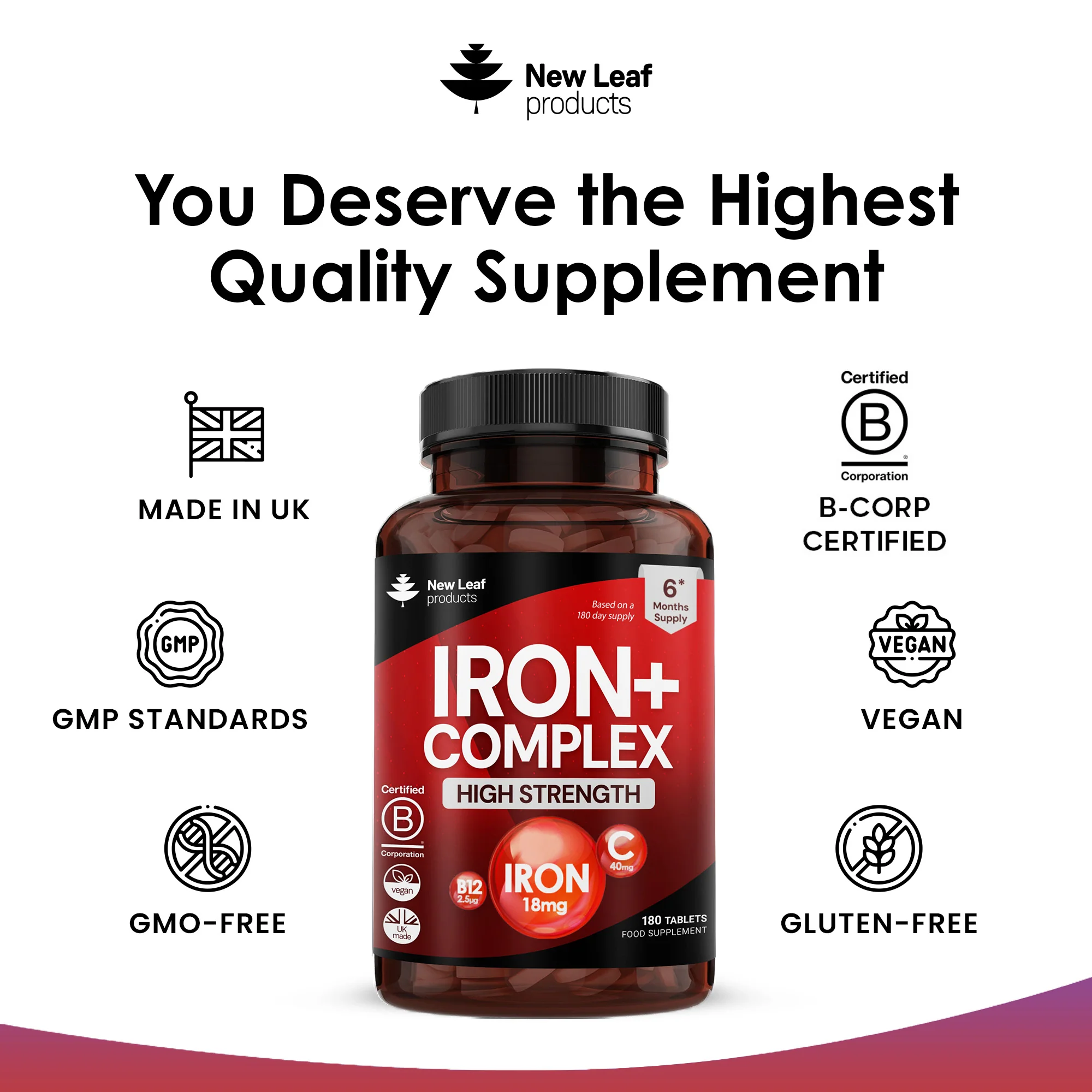 Iron+ Complex Tablets - Image 4