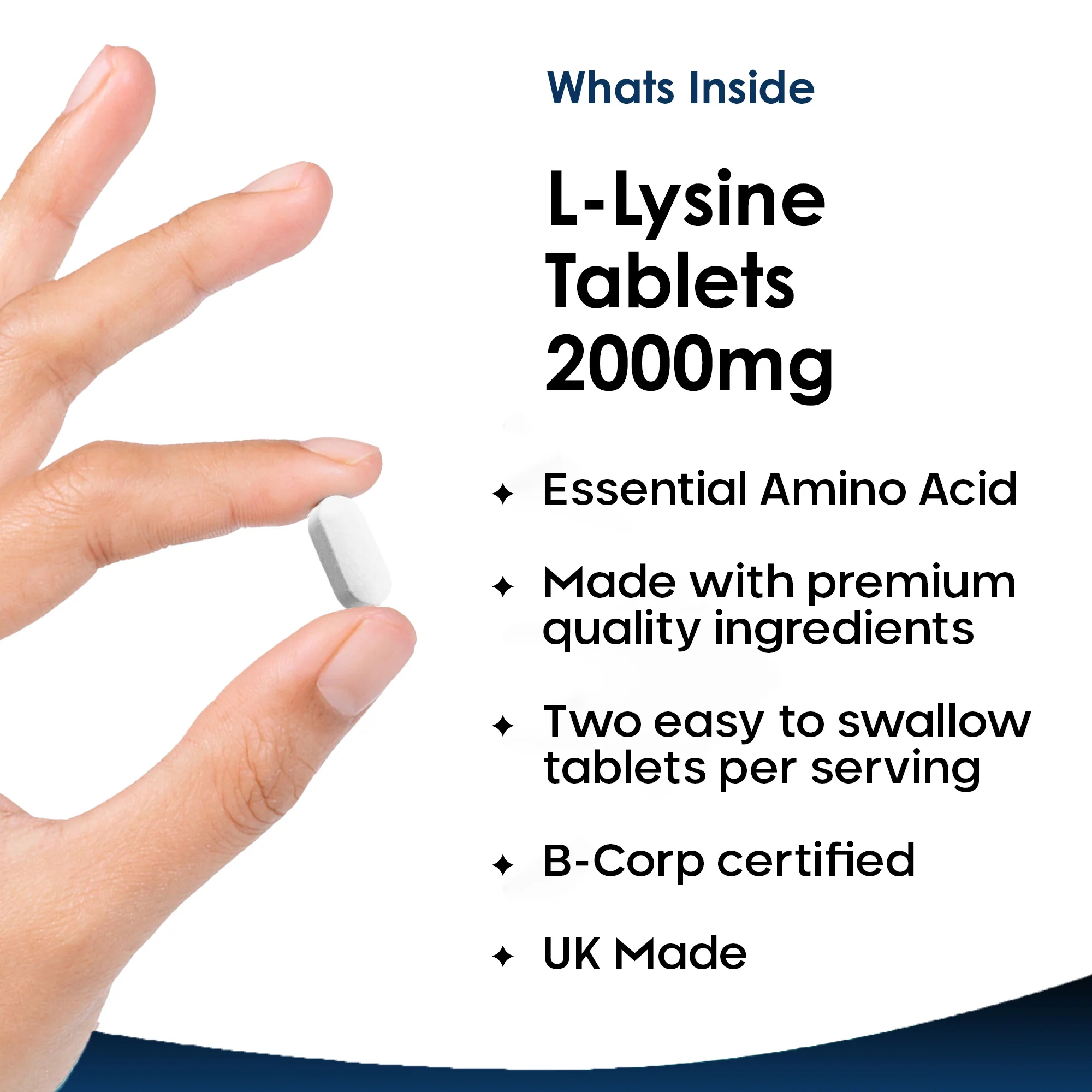 L-Lysine Tablets - Image 2