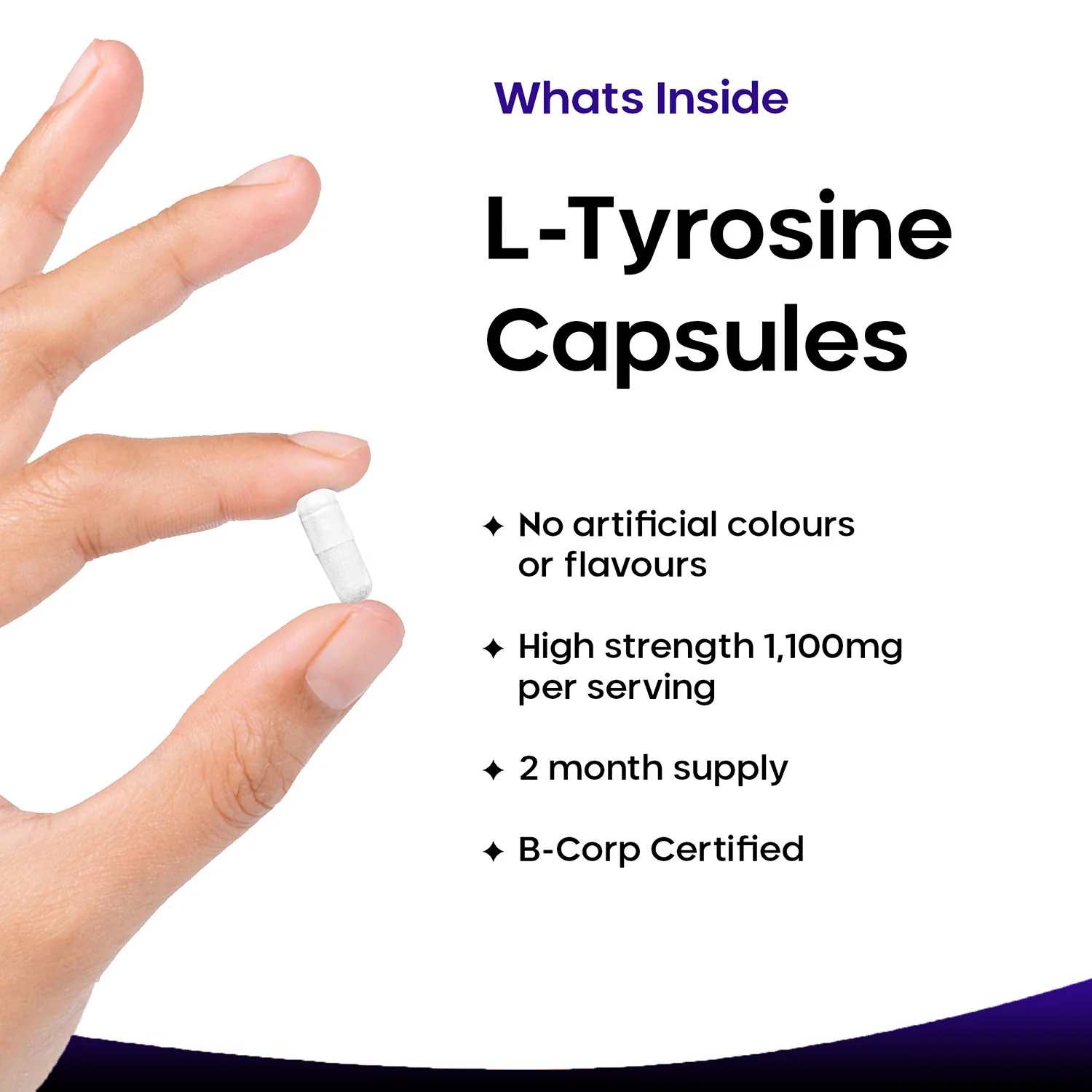 L-Tyrosine Capsules - Image 2