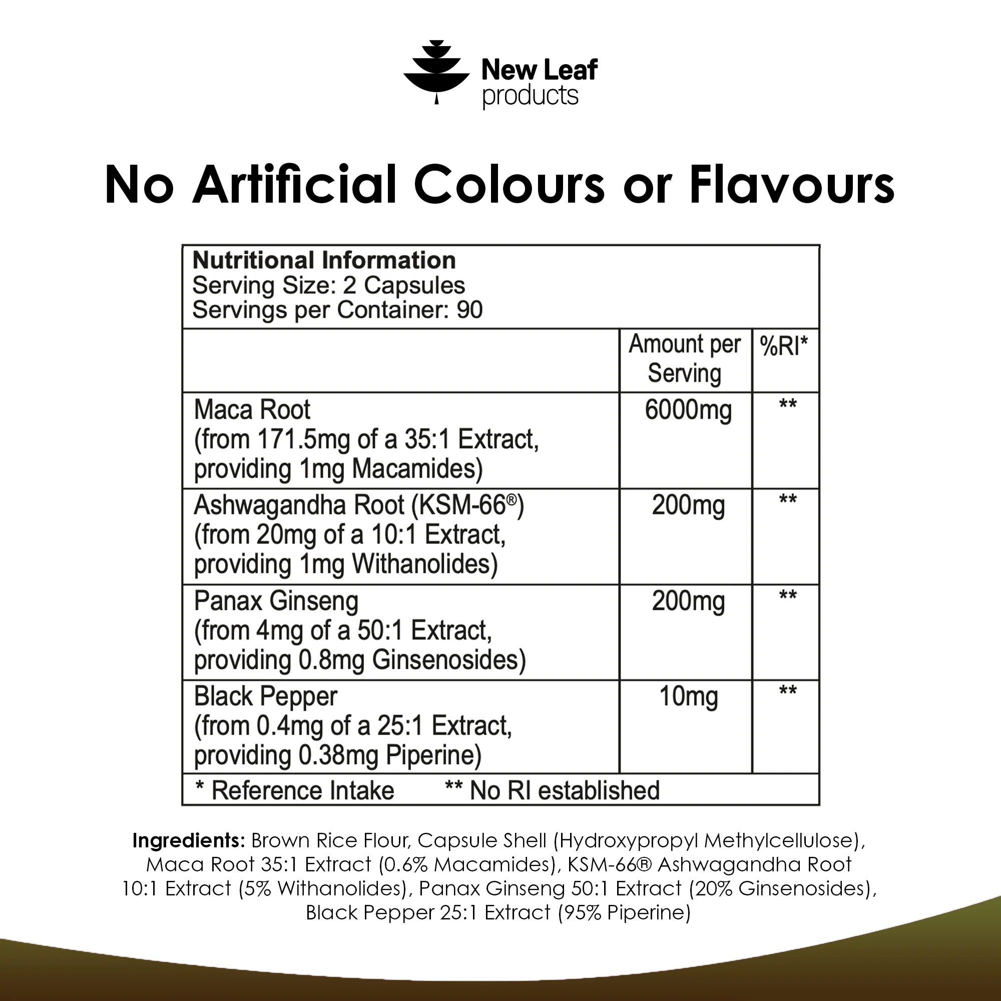 Maca Root, Ashwagandha, Ginseng Capsules - Image 6