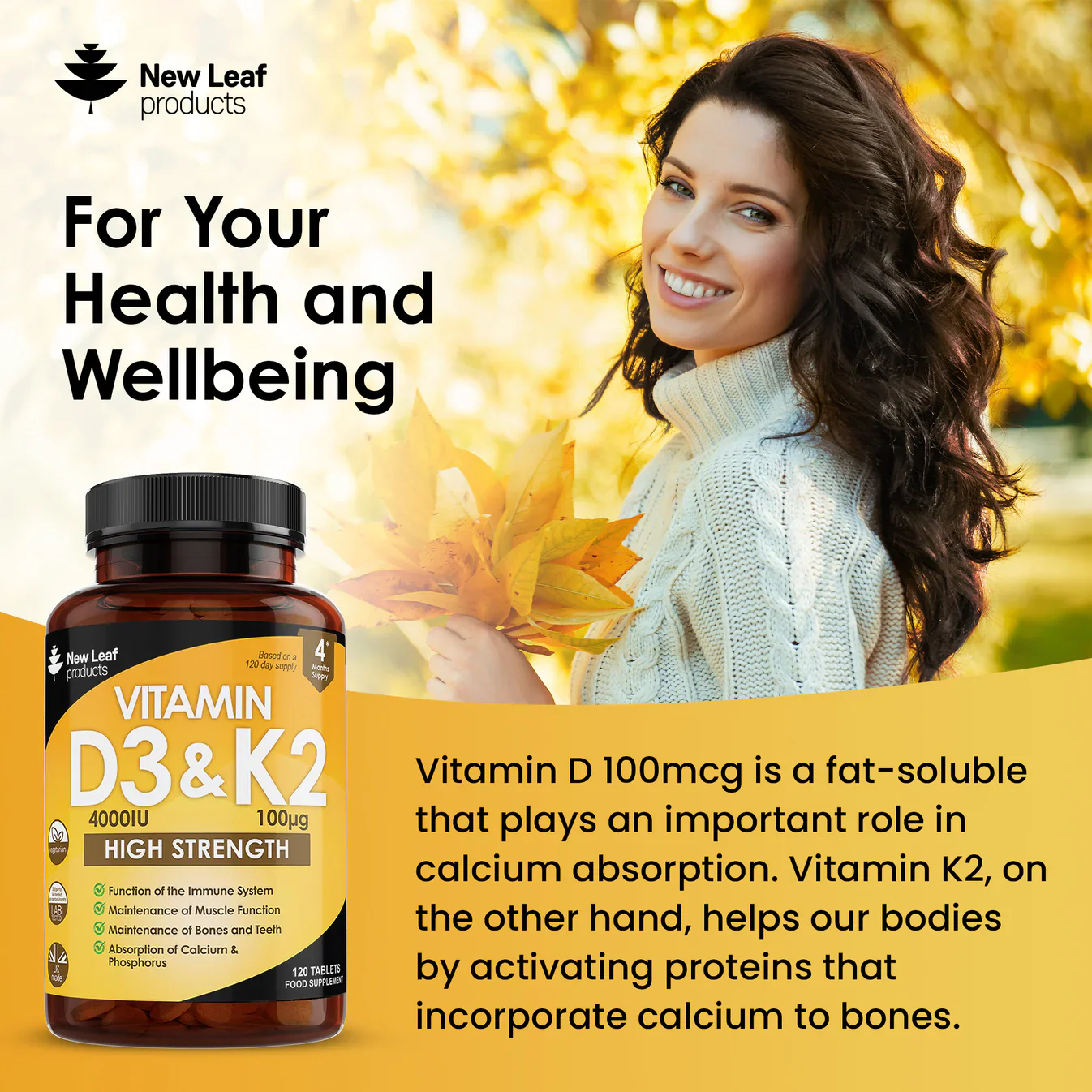Magnesium Glycinate and Vitamin D3 K2 Bundle - Image 7