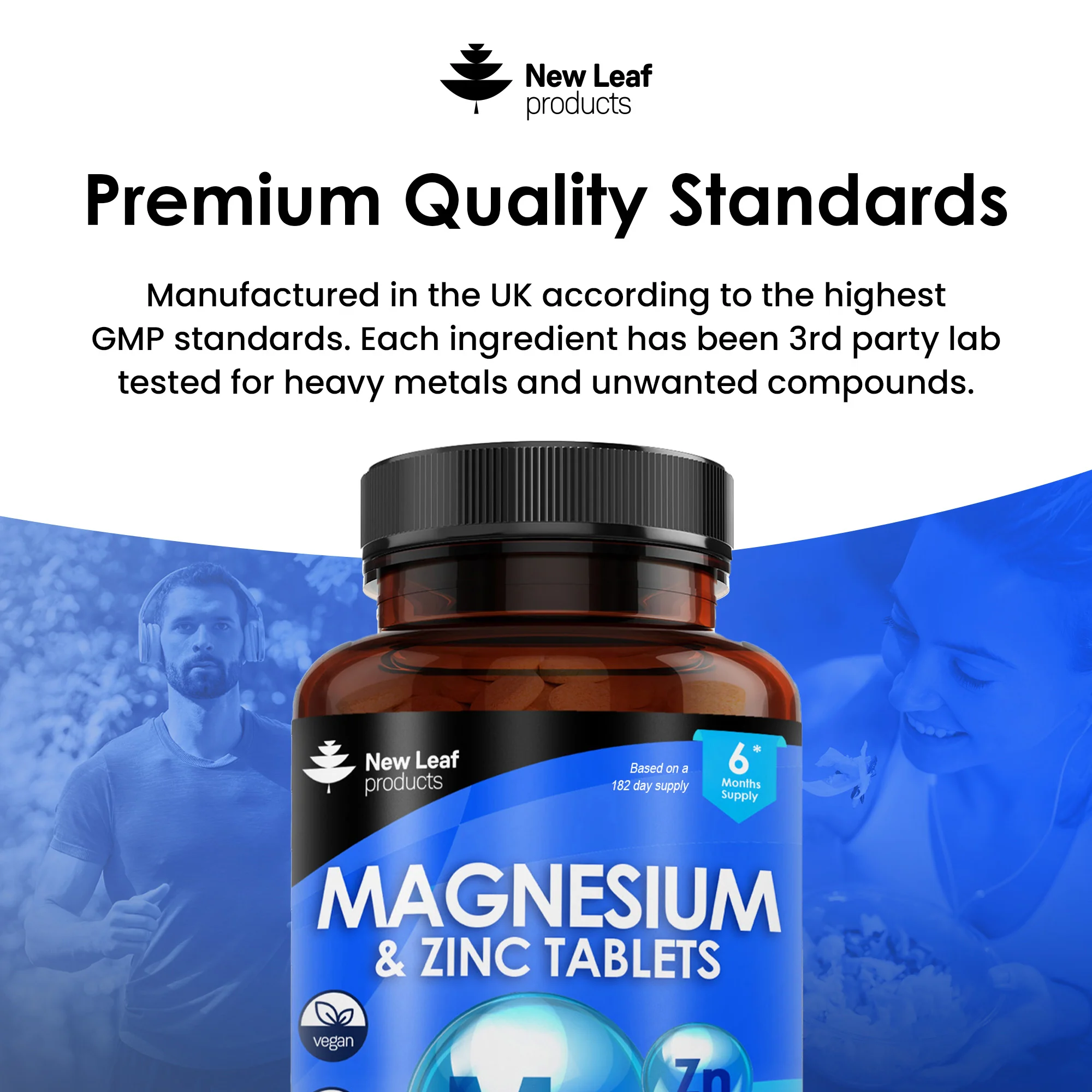 Magnesium and Zinc Tablets 365 Fill - Image 5