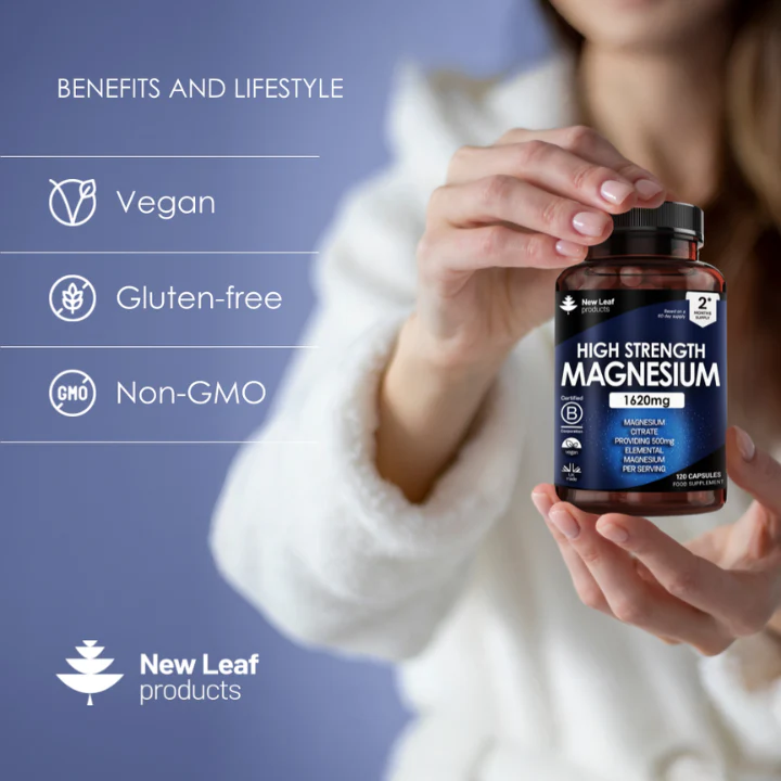 Magnesium Citrate Capsules 120 Fill - Image 6