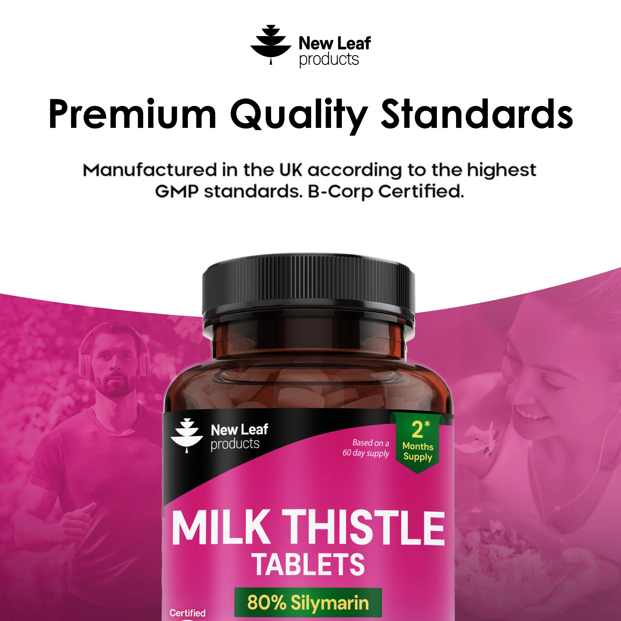Milk Thistle Tablets 120 Fill - Image 5
