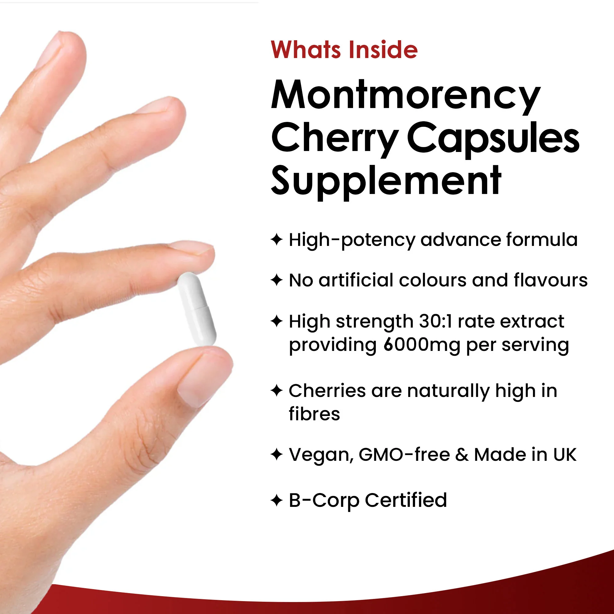 Montmorency Cherry Capsules - Image 2