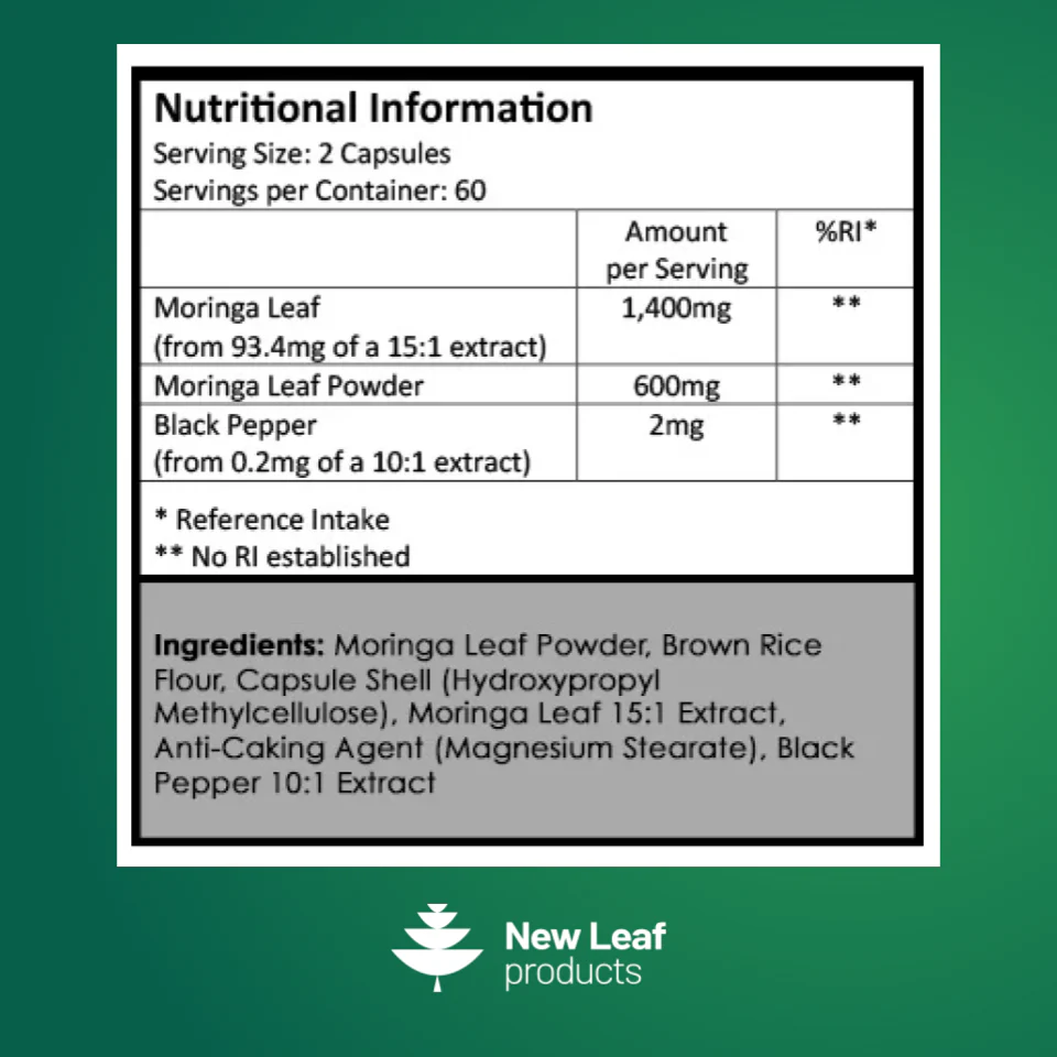Moringa Leaf Capsules - Image 7
