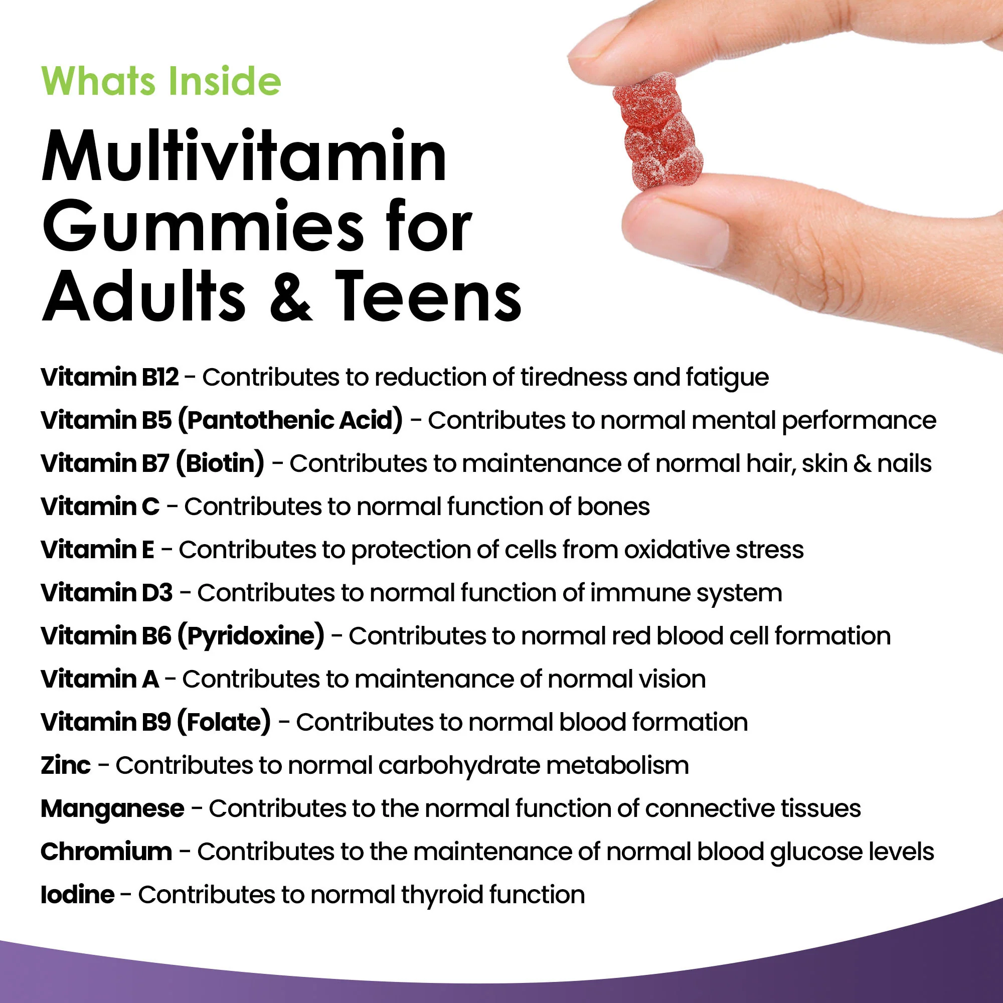 Essentials Multivitamins Minerals Gummies - Image 3