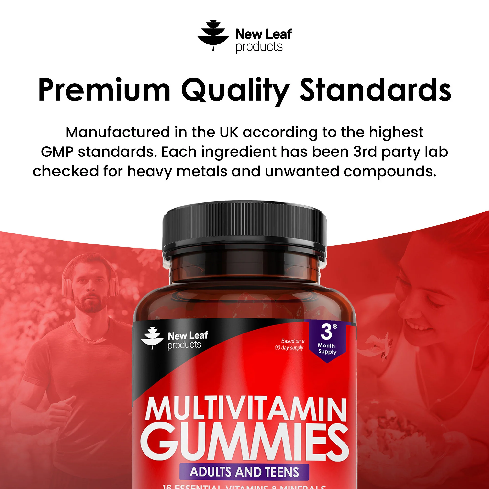 Essentials Multivitamins Minerals for Teens Gummies 180 Fill - Image 5