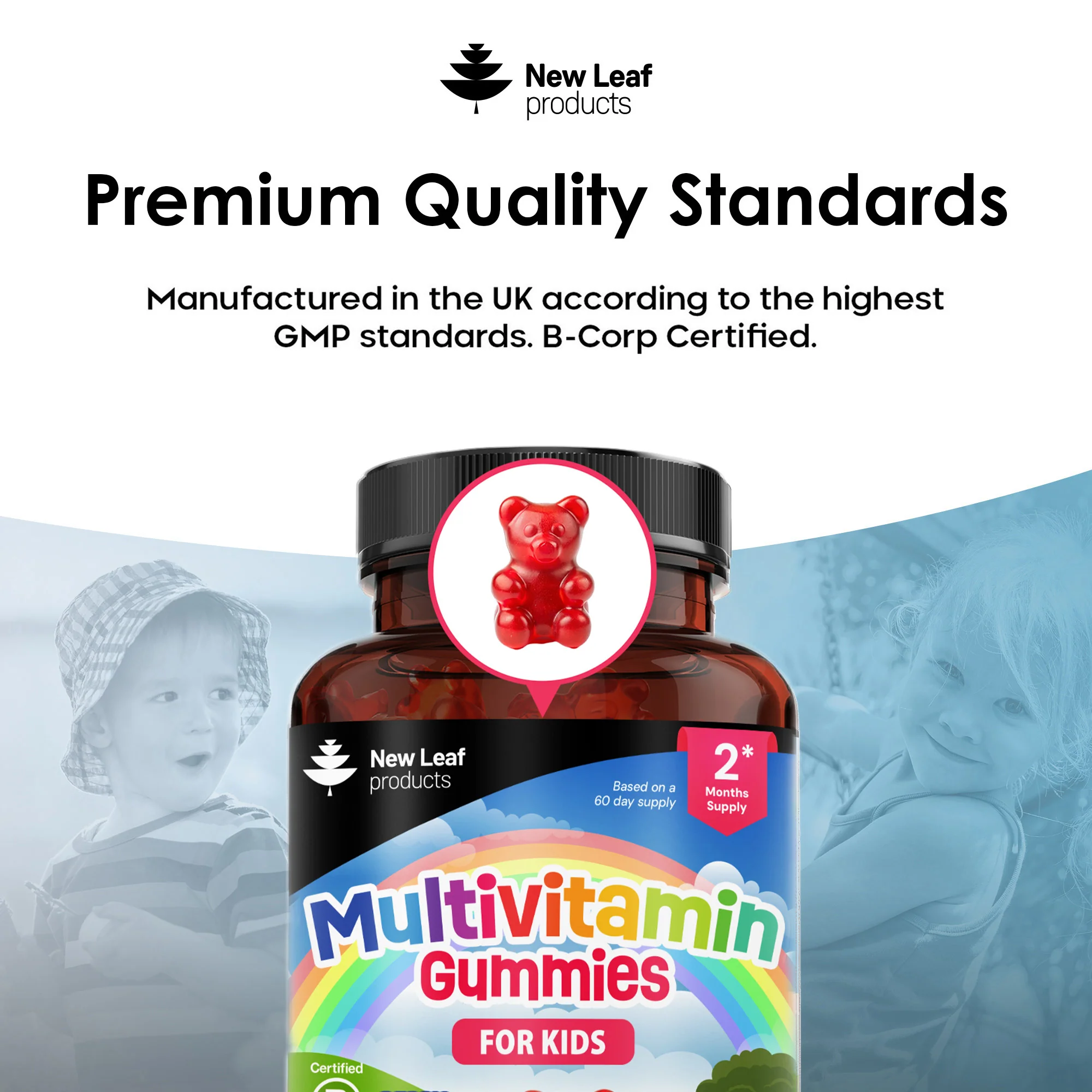 Essentials Multivitamin Minerals Gummies For Kids 60 Fill - Image 5