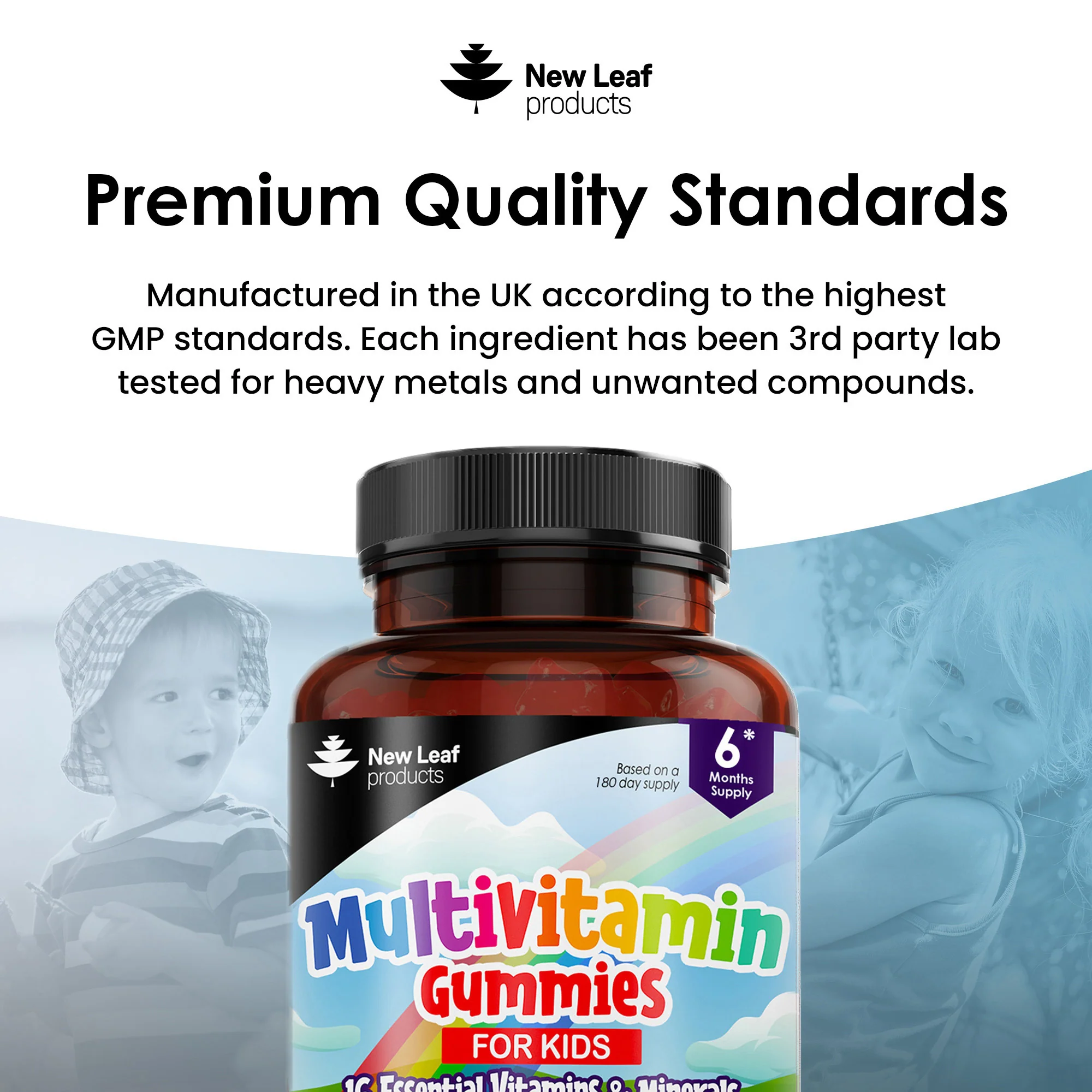 Essentials Multivitamin Minerals Gummies For Kids 180 Fill - Image 5