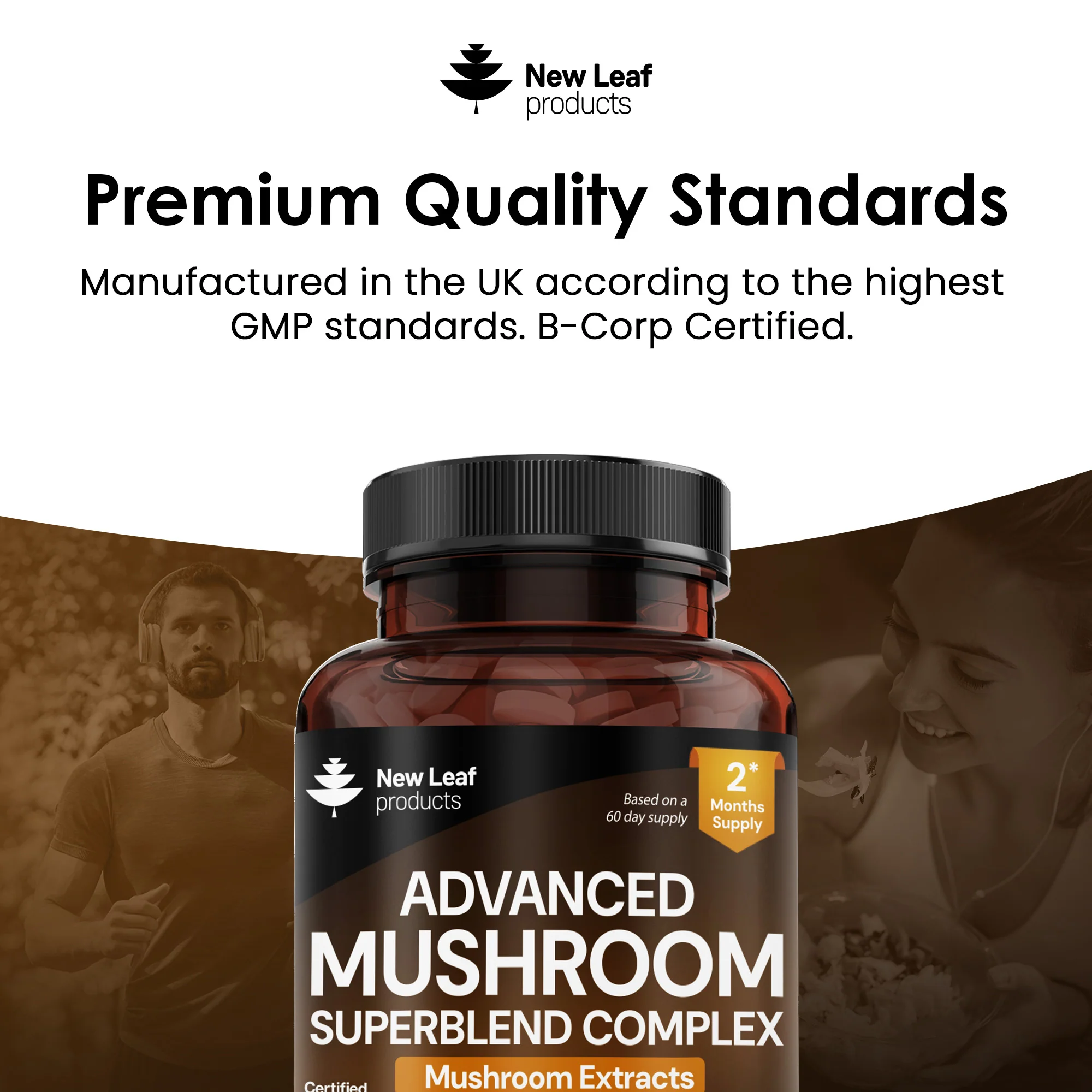 Mushroom Superblend Complex Tablets - Image 5