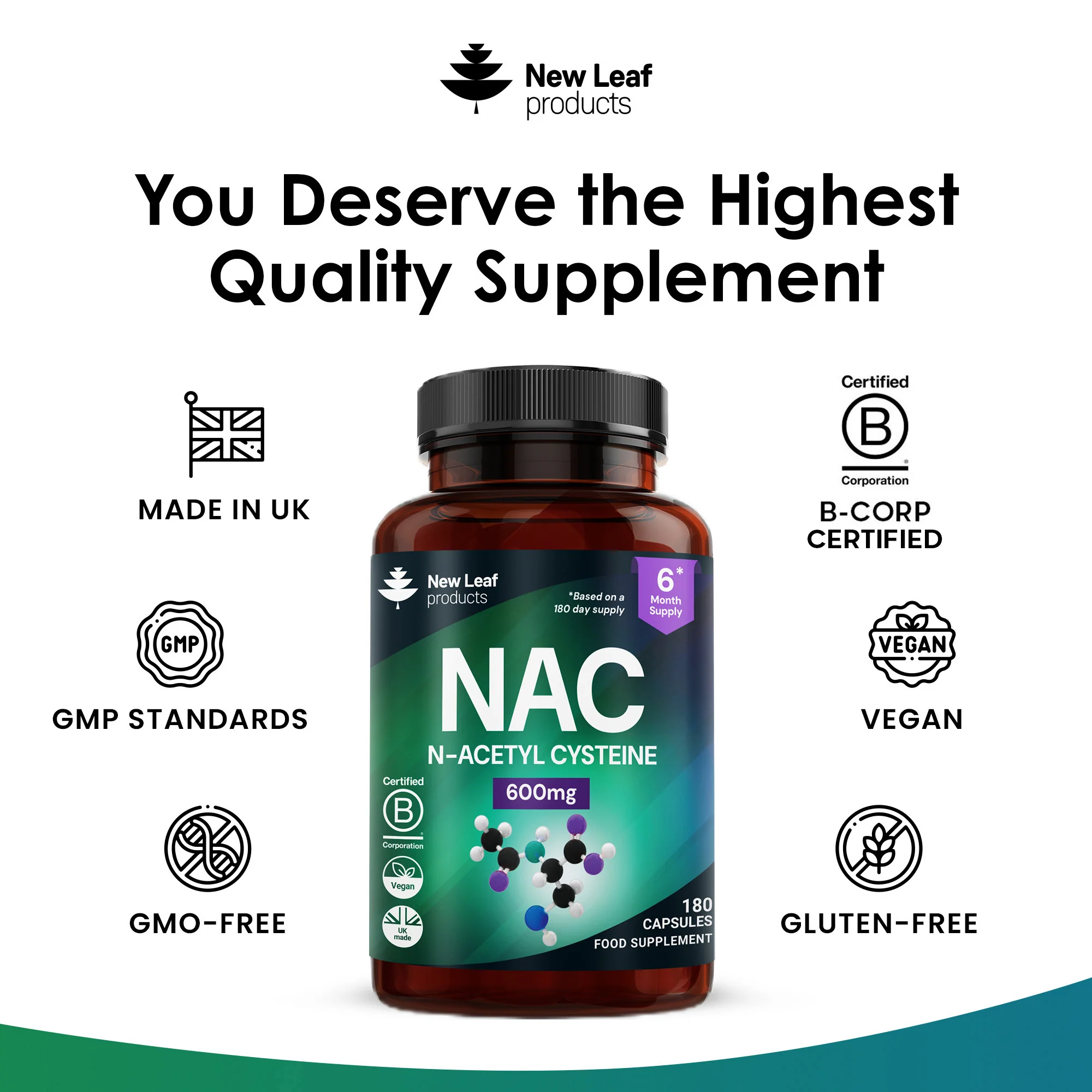 NAC N-Acetyl-Cysteine Capsules - Image 4
