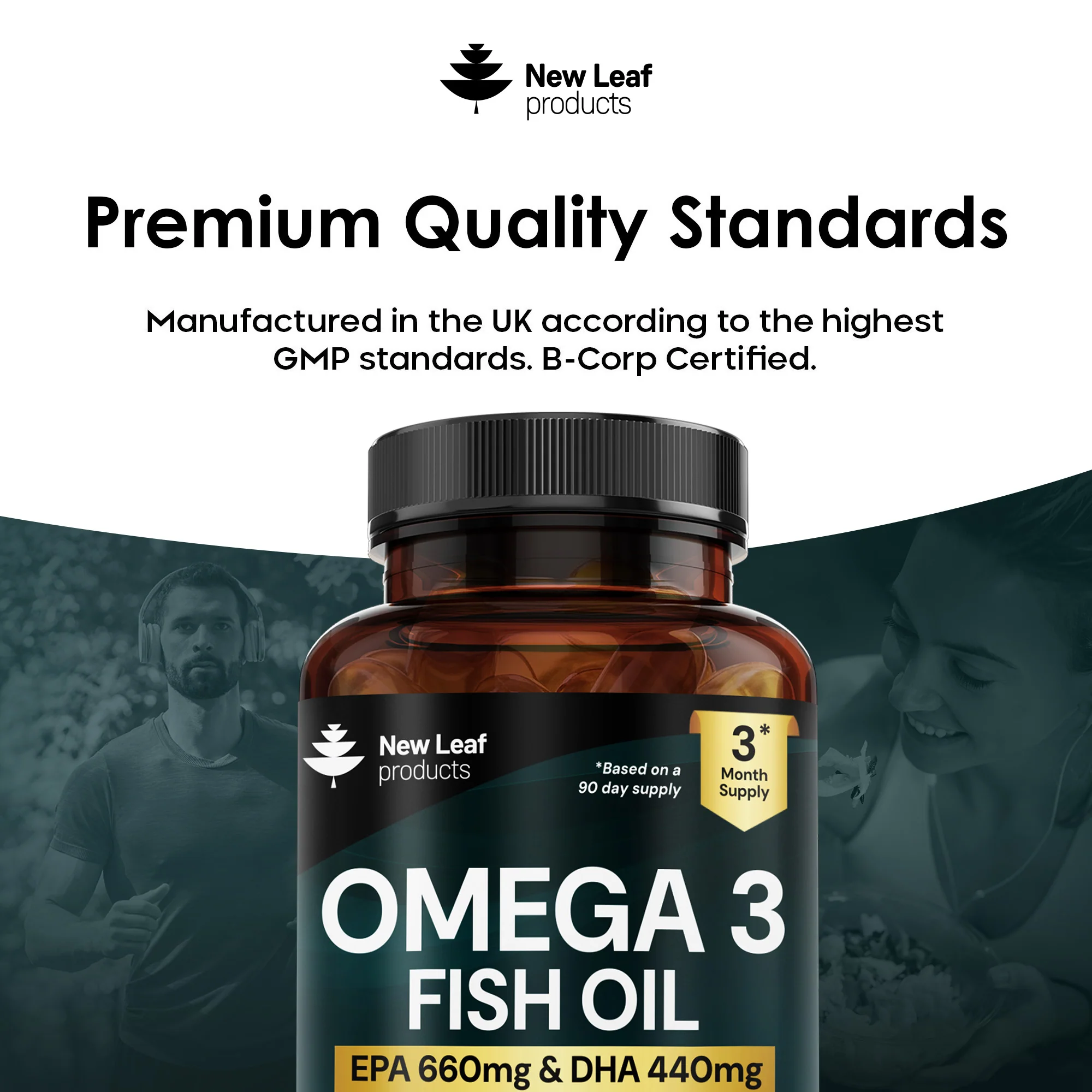 Omega-3 Fish Oil 660/440 EPA DHA Softgel - Image 5