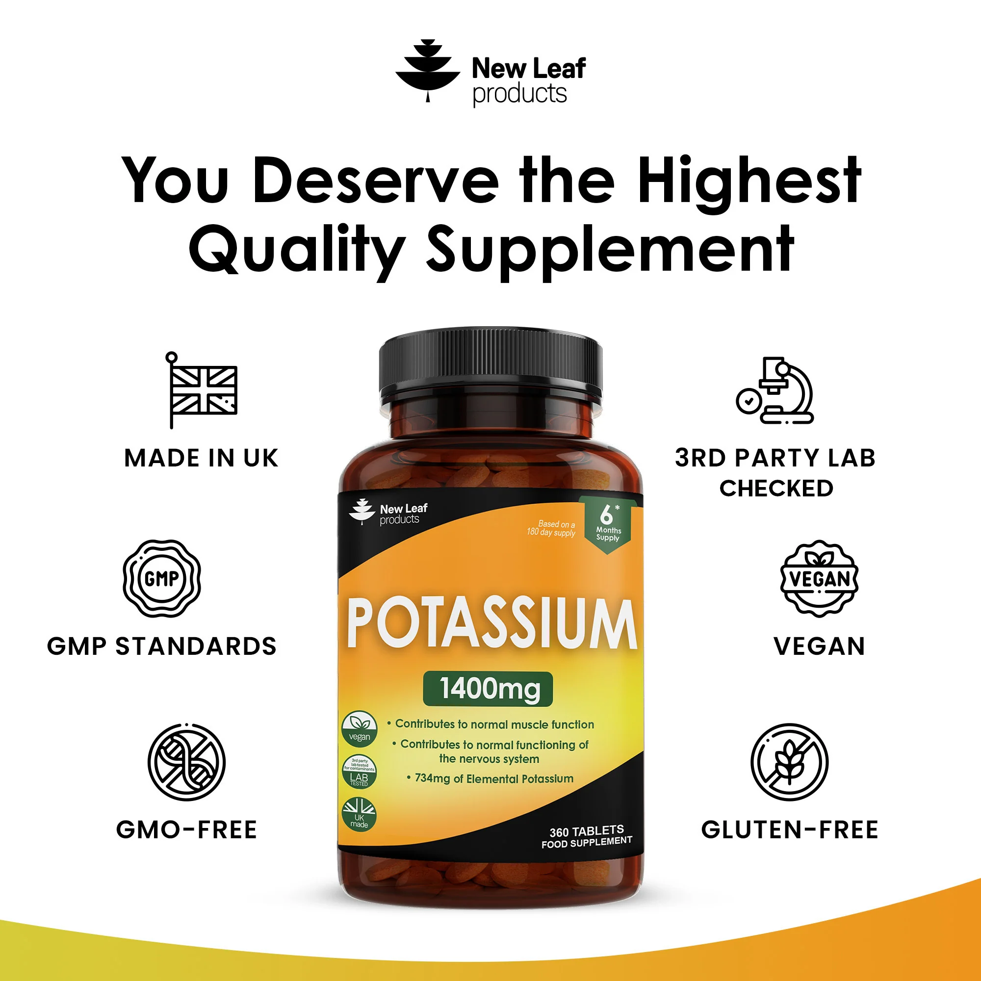 Potassium Tablets 360 Fill - Image 4