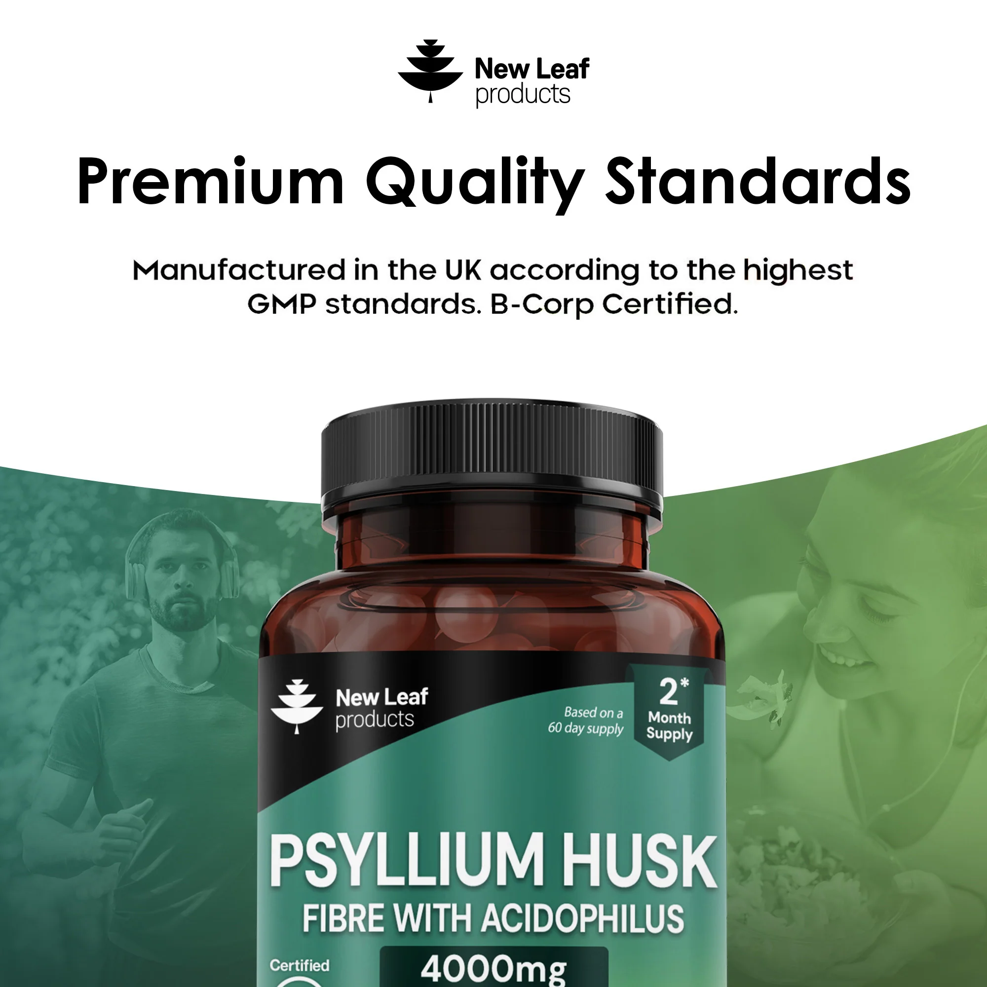 Psyllium Husk Fibre with Acidophilus Capsules - Image 5