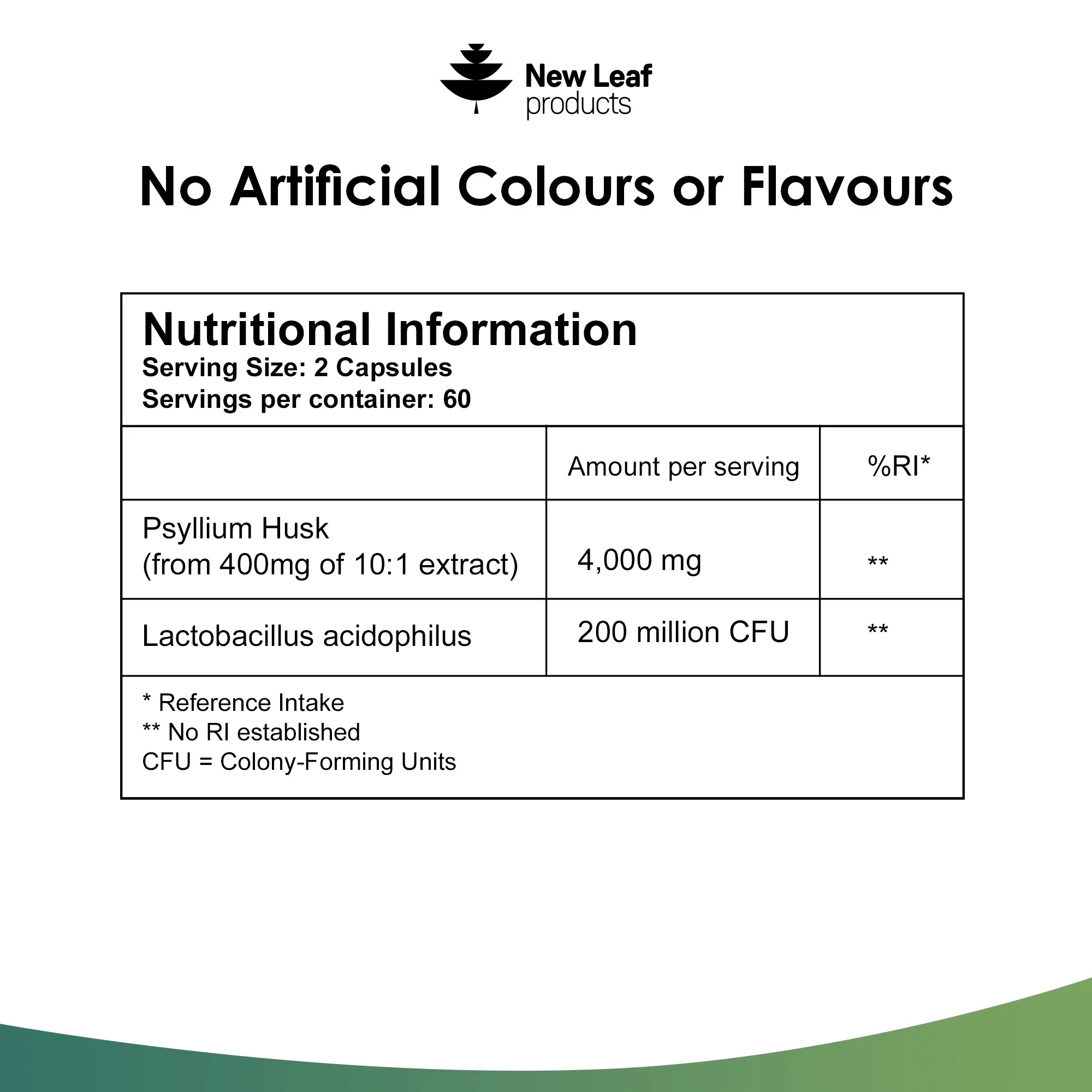 Psyllium Husk Fibre with Acidophilus Capsules - Image 6