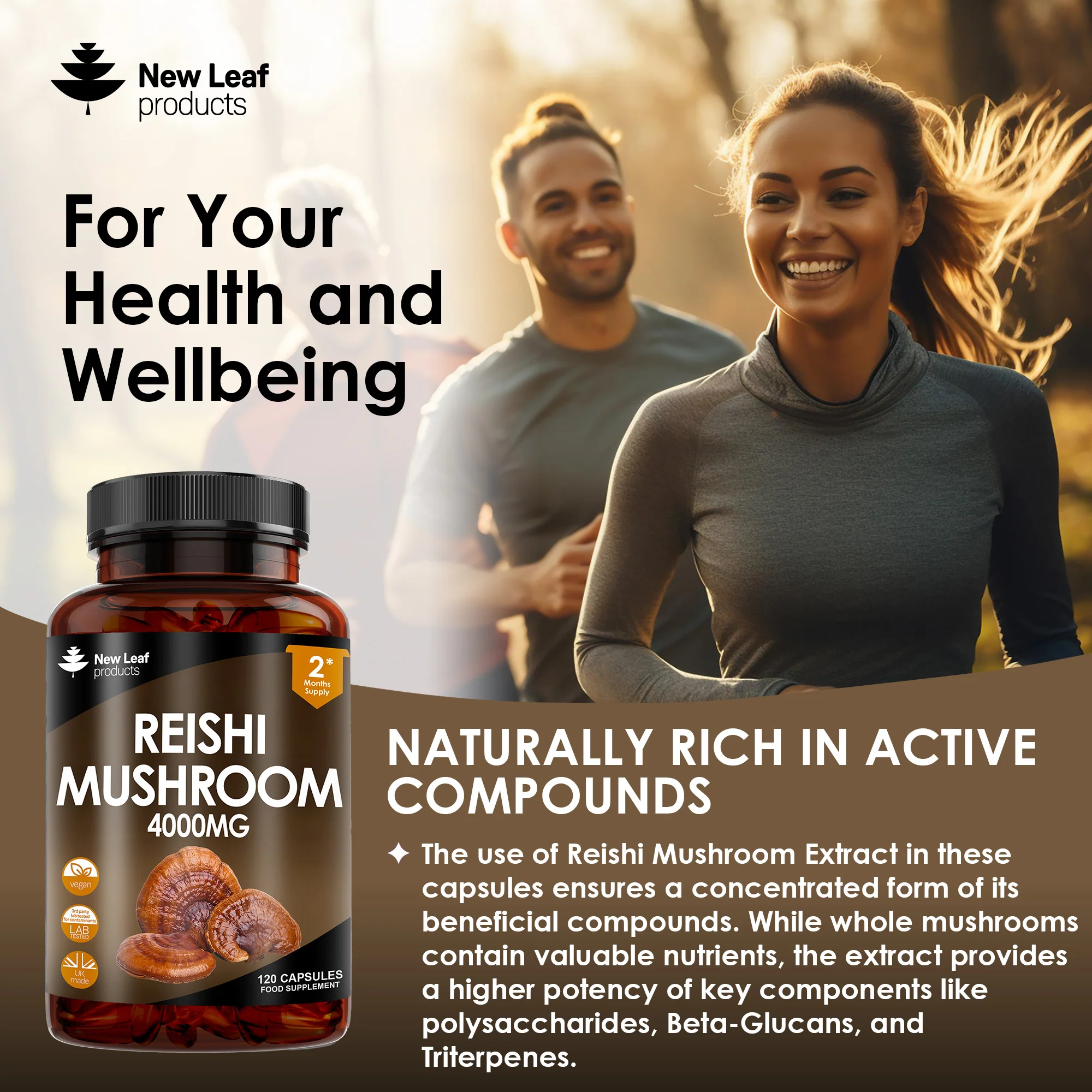 Reishi Mushroom Capsules - Image 3