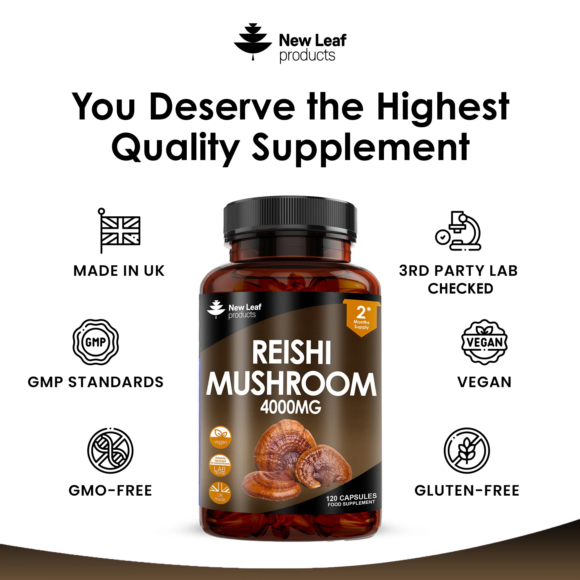Reishi Mushroom Capsules - Image 4