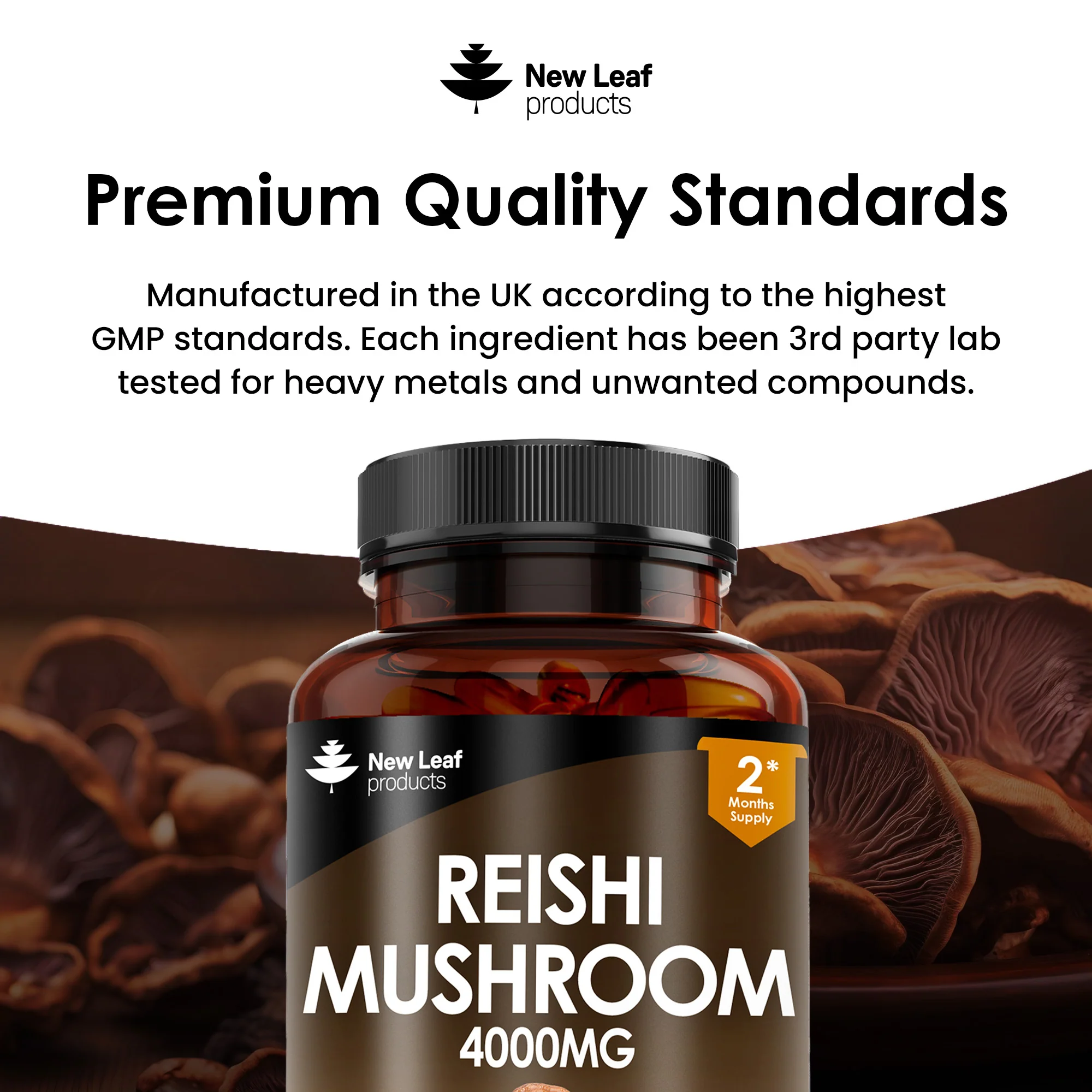 Reishi Mushroom Capsules - Image 5