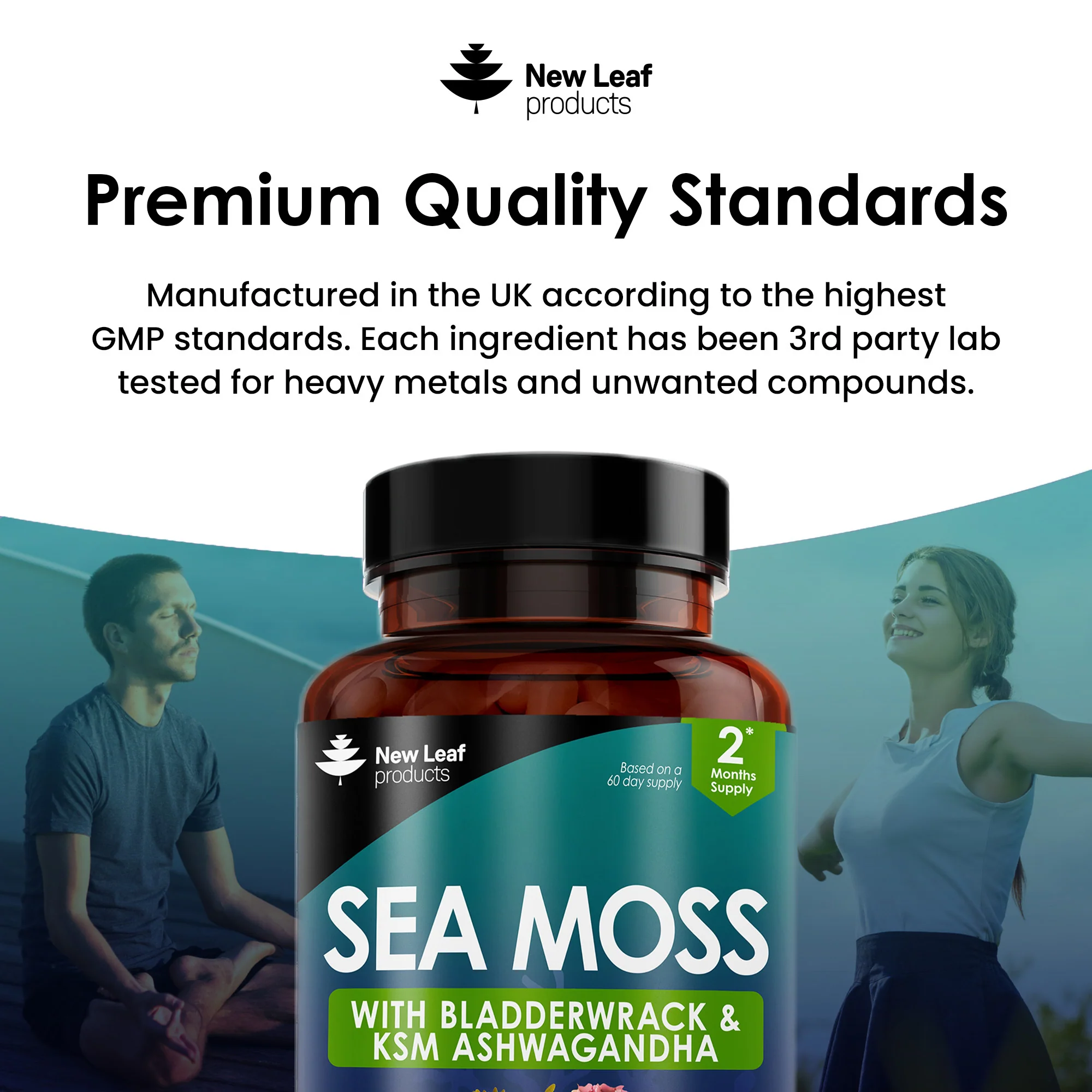 Sea Moss, Bladderwrack, Ashwagandha Capsules - Image 5