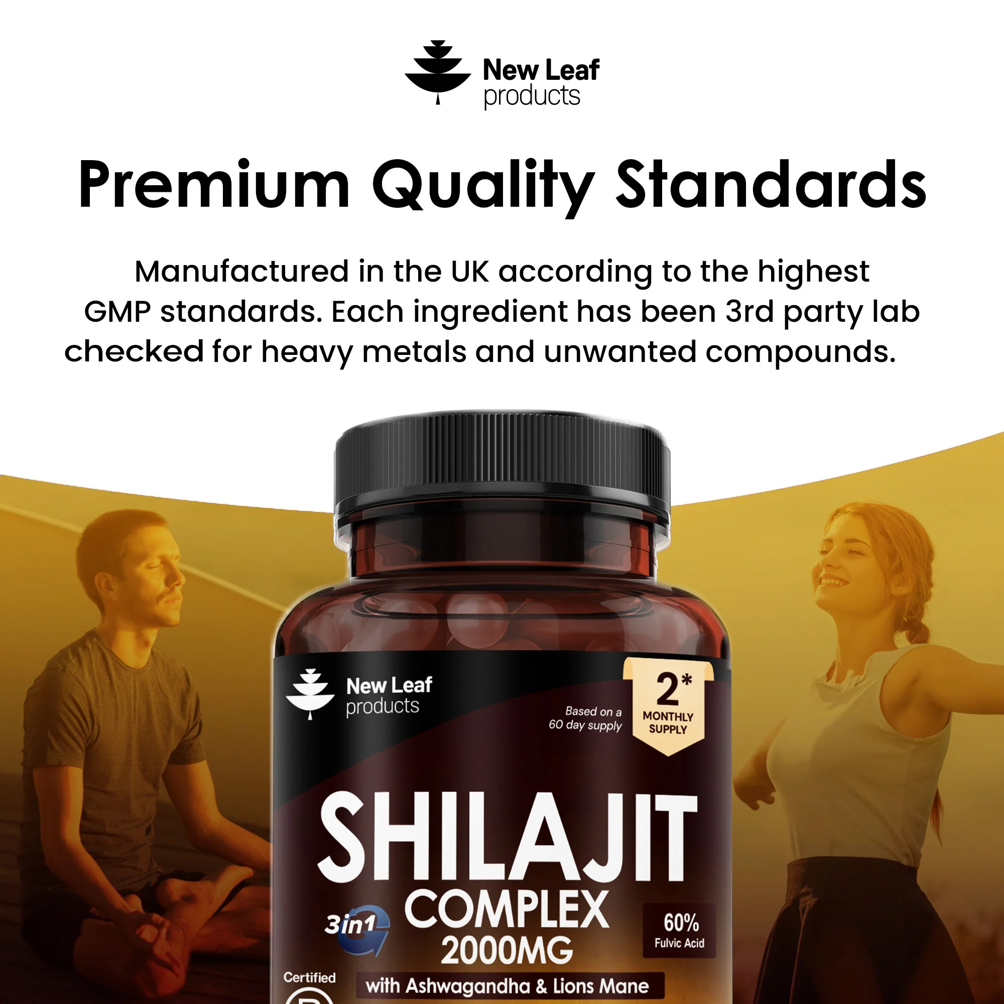 Shilajit, Ashwagandha, Lions Mane Capsules - Image 5
