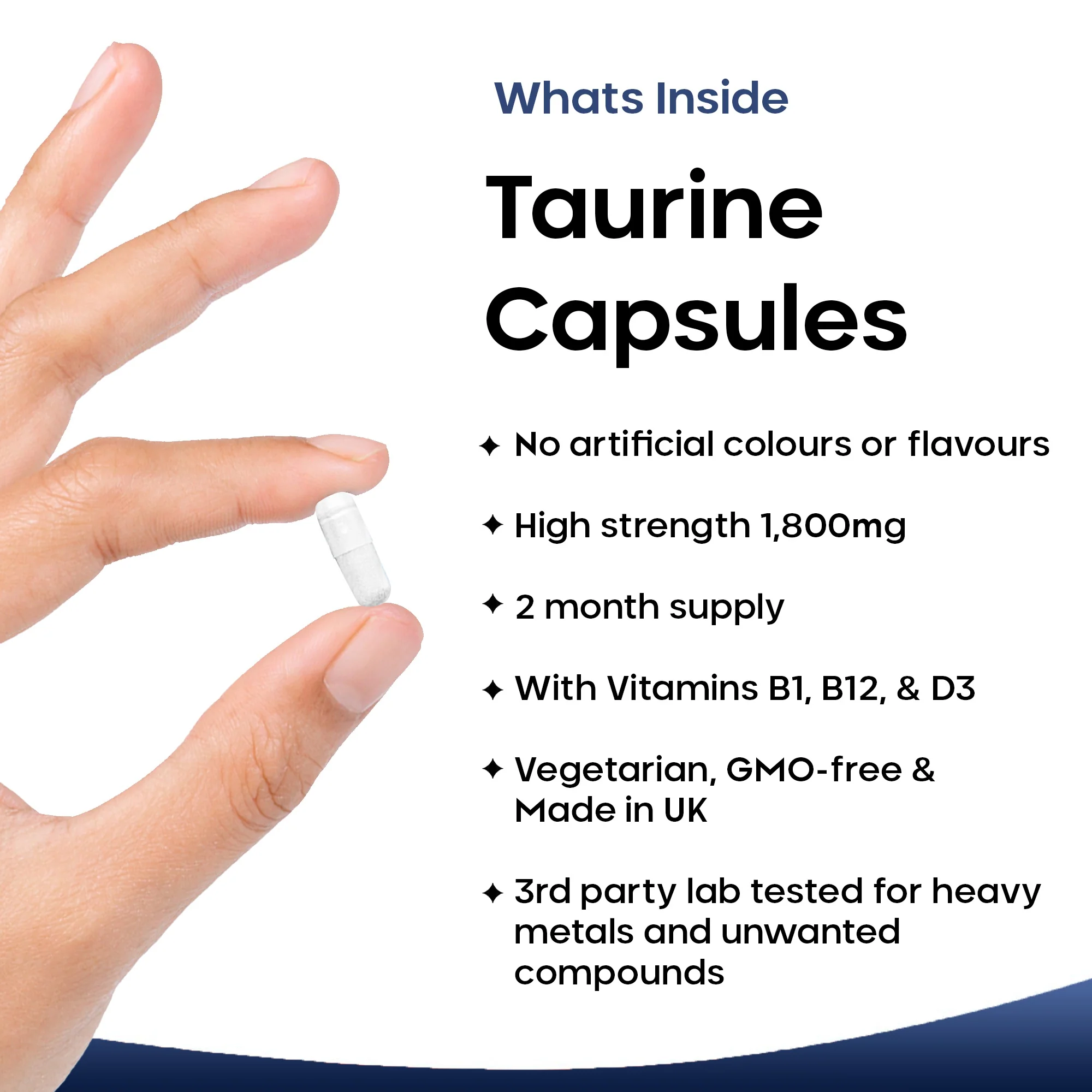 Taurine Capsules - Image 2