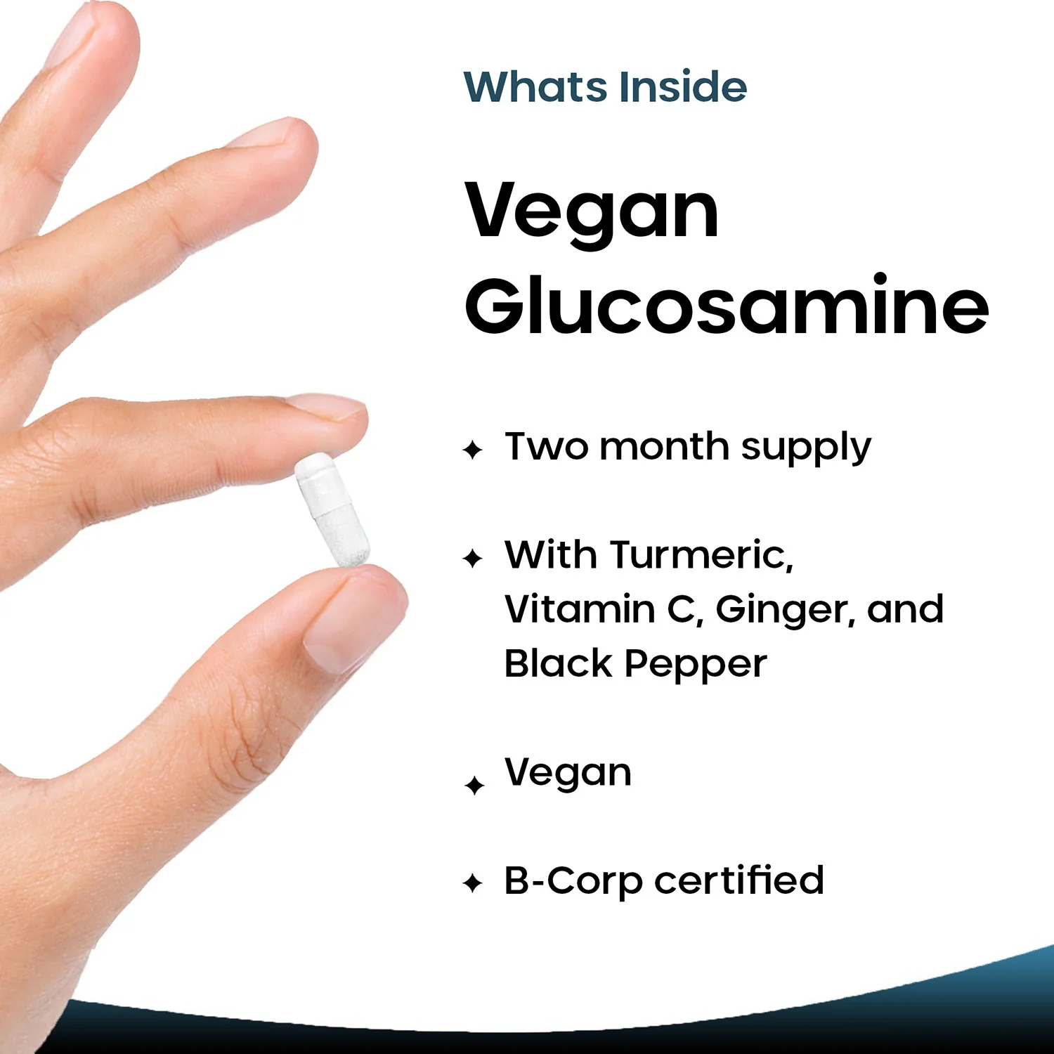 Vegan Glucosamine Capsules - Image 2