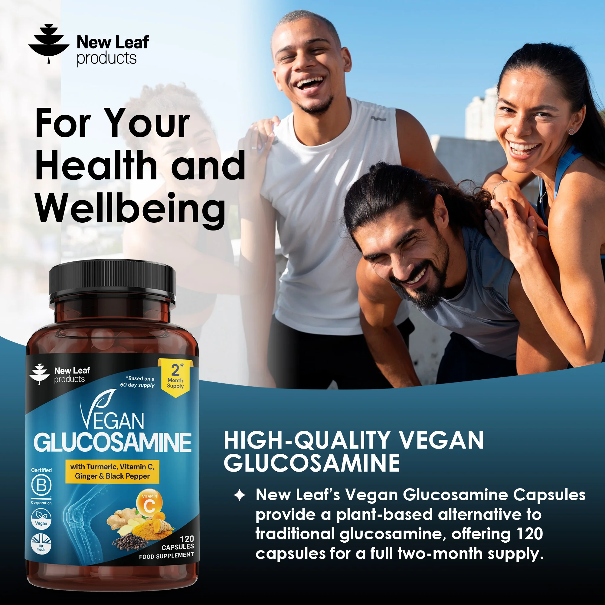 Vegan Glucosamine Capsules - Image 3
