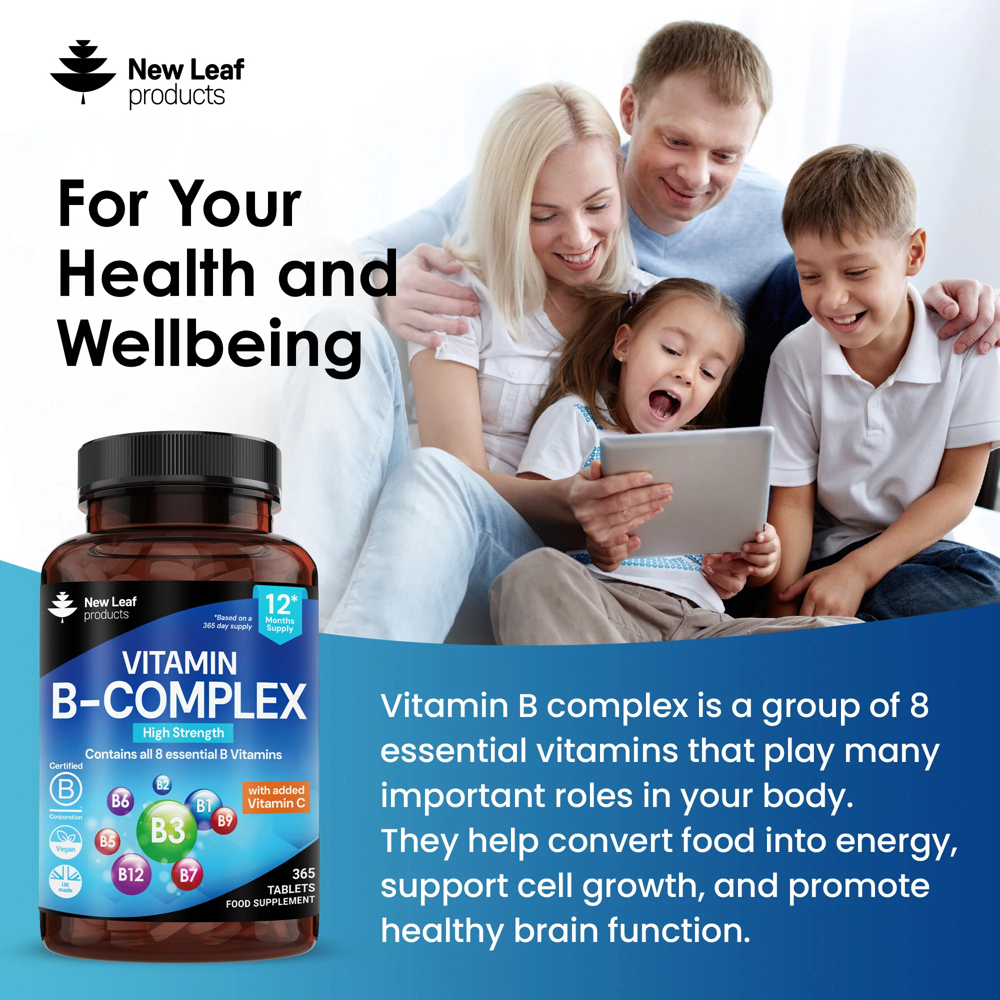Vitamin B Complex Tablets - Image 3