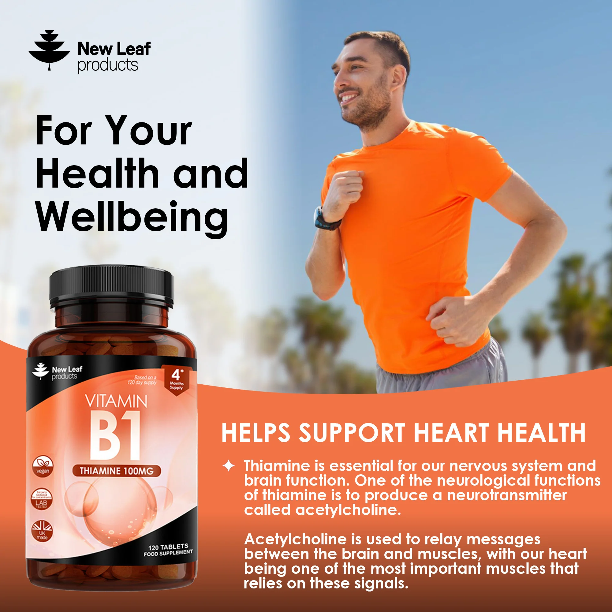 Vitamin B1 Thiamine Tablets - Image 3